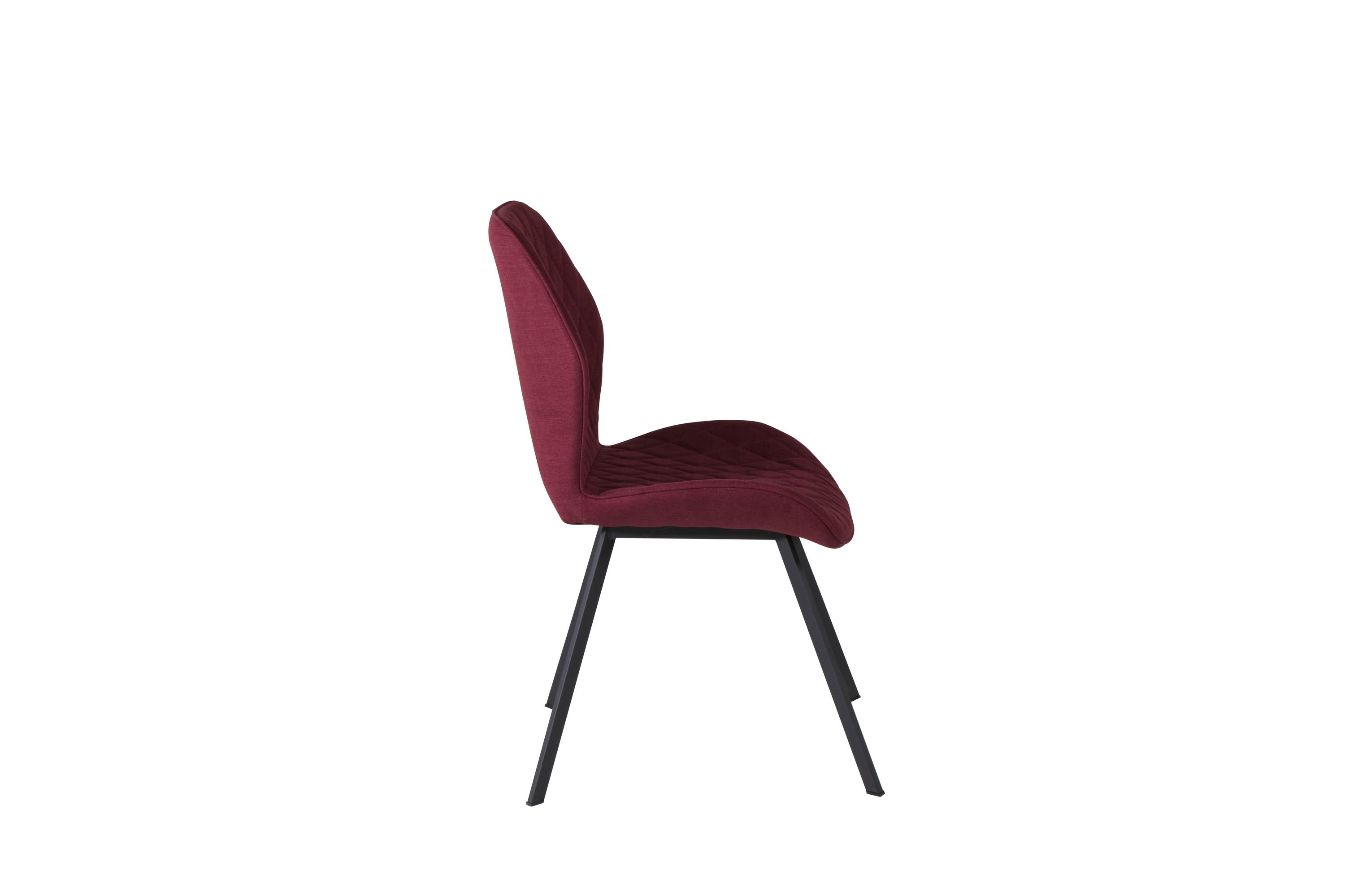 Köp Gemma matstol - Röd Textil/svart från Venture Design - Bra Möbler