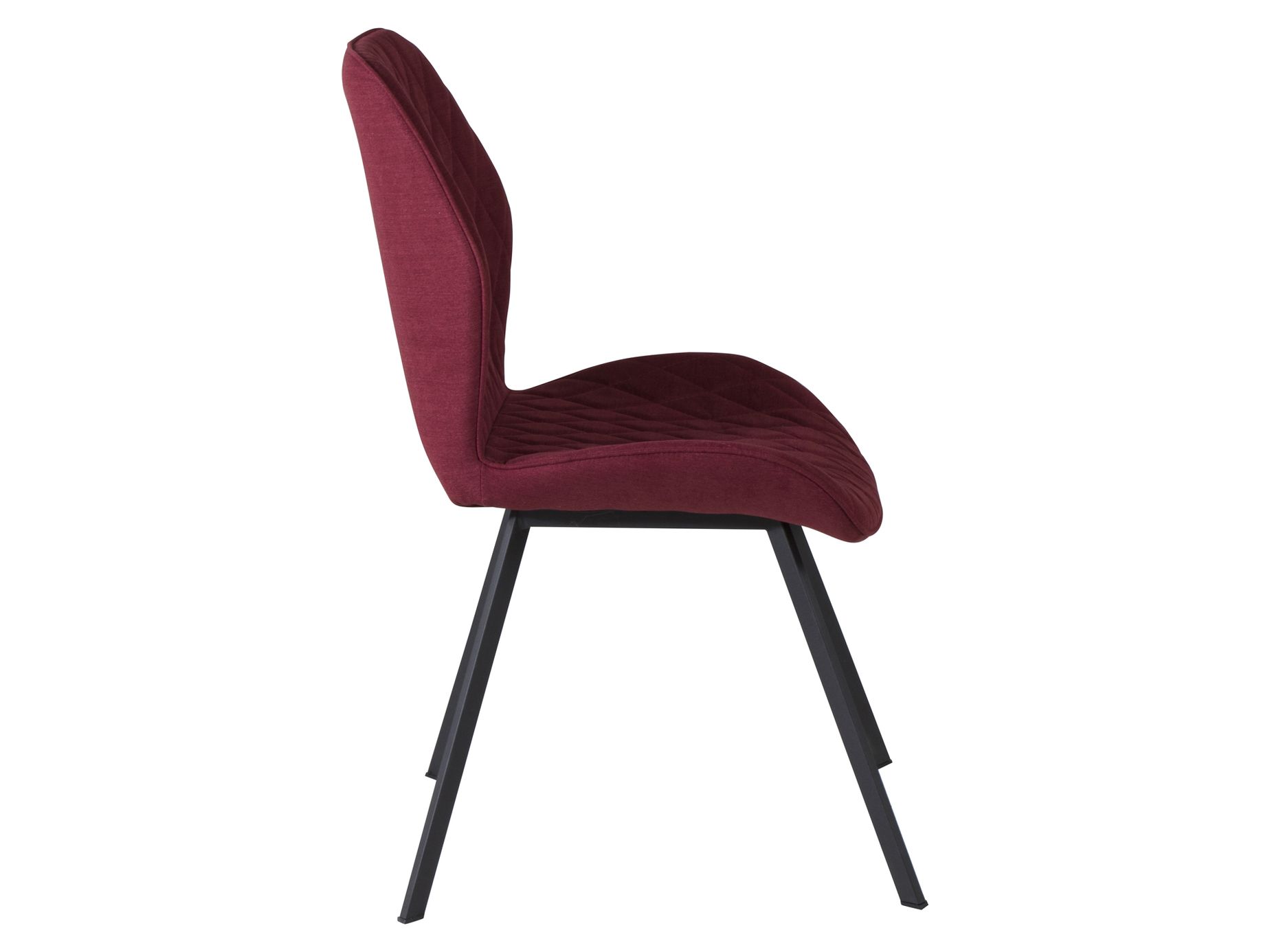 Köp Gemma matstol - Röd Textil/svart från Venture Design - Bra Möbler