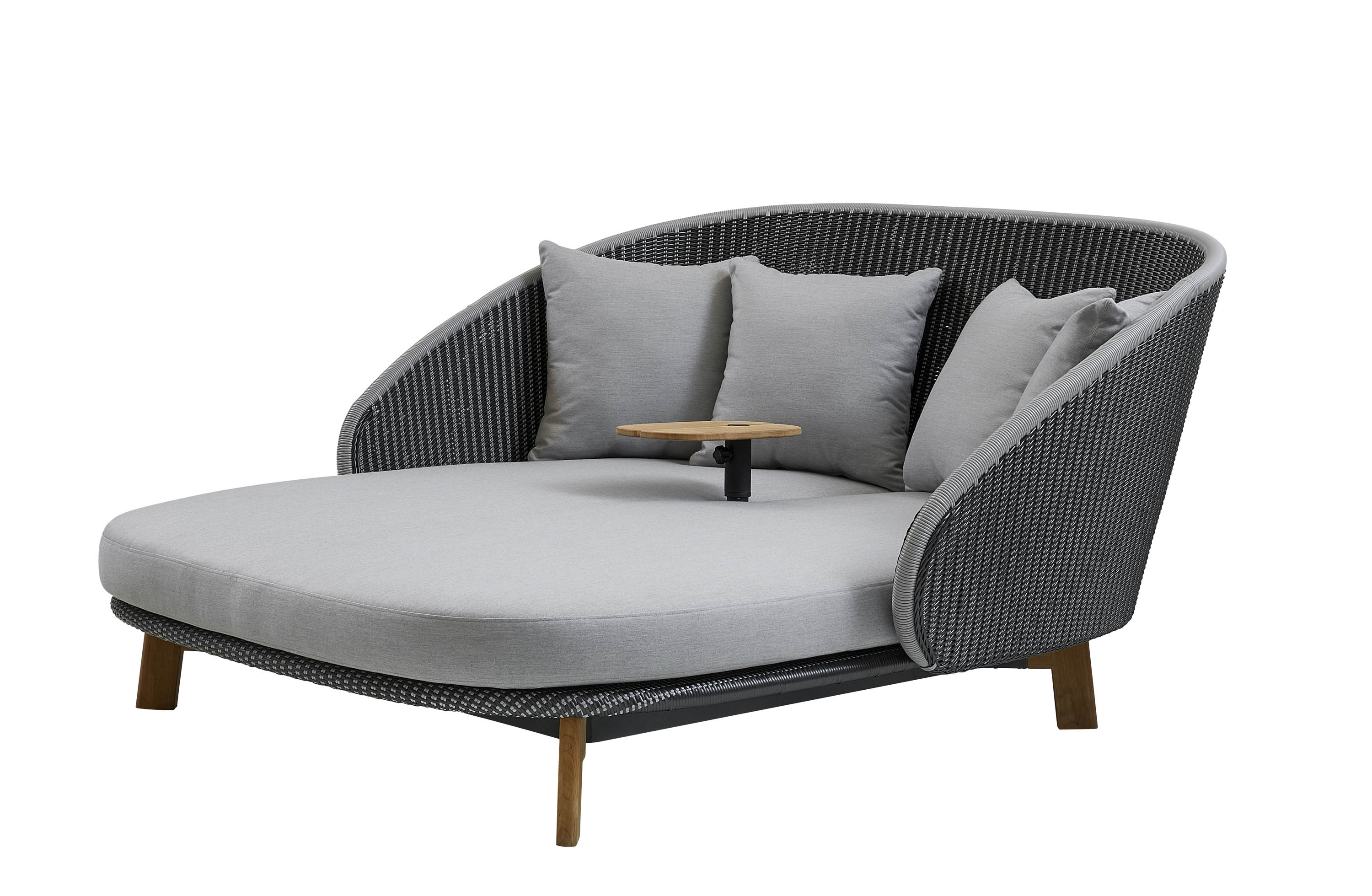 Peacock daybed med bord