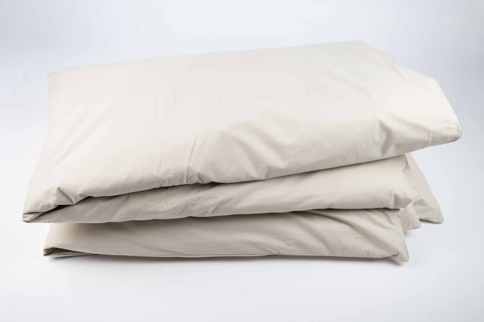 Dynebetræk børstet percale