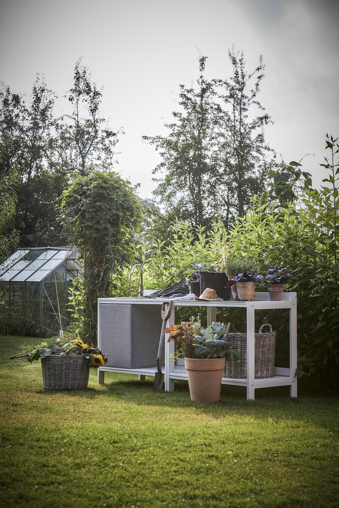 Läckö utekök inkl vask