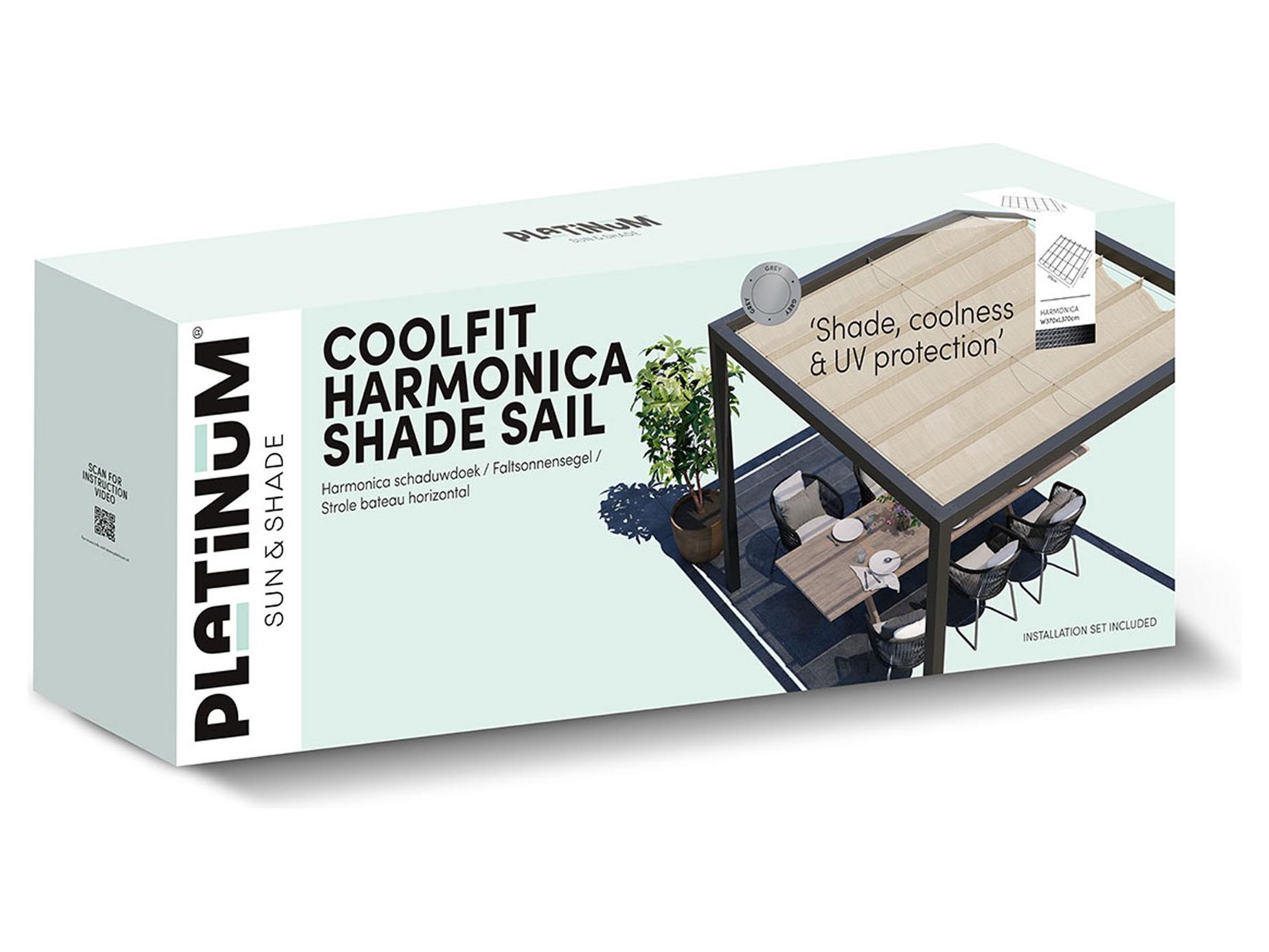 Coolfit pergolan katto