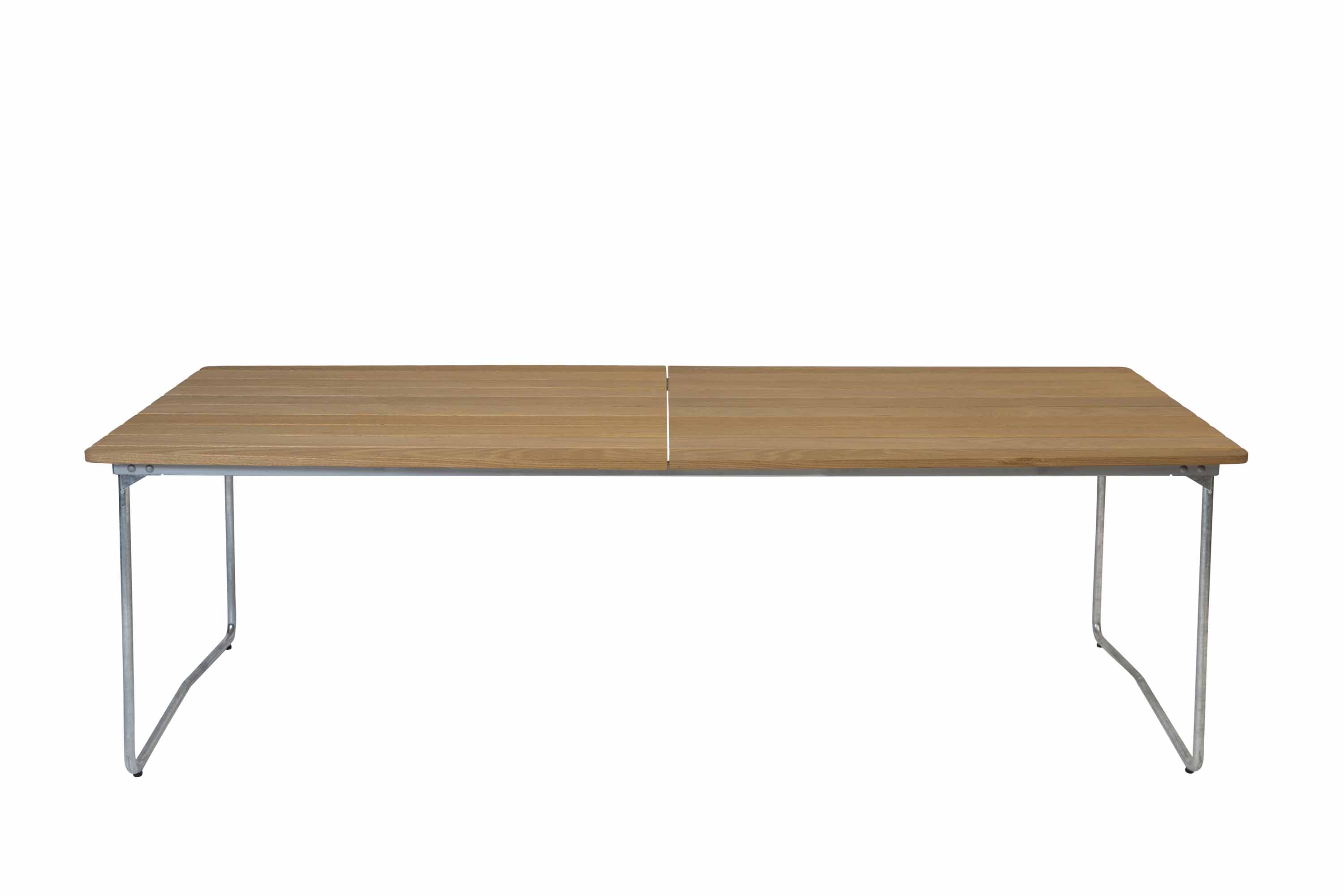 Table B31 230 - Oiled oak with hot galvanized base