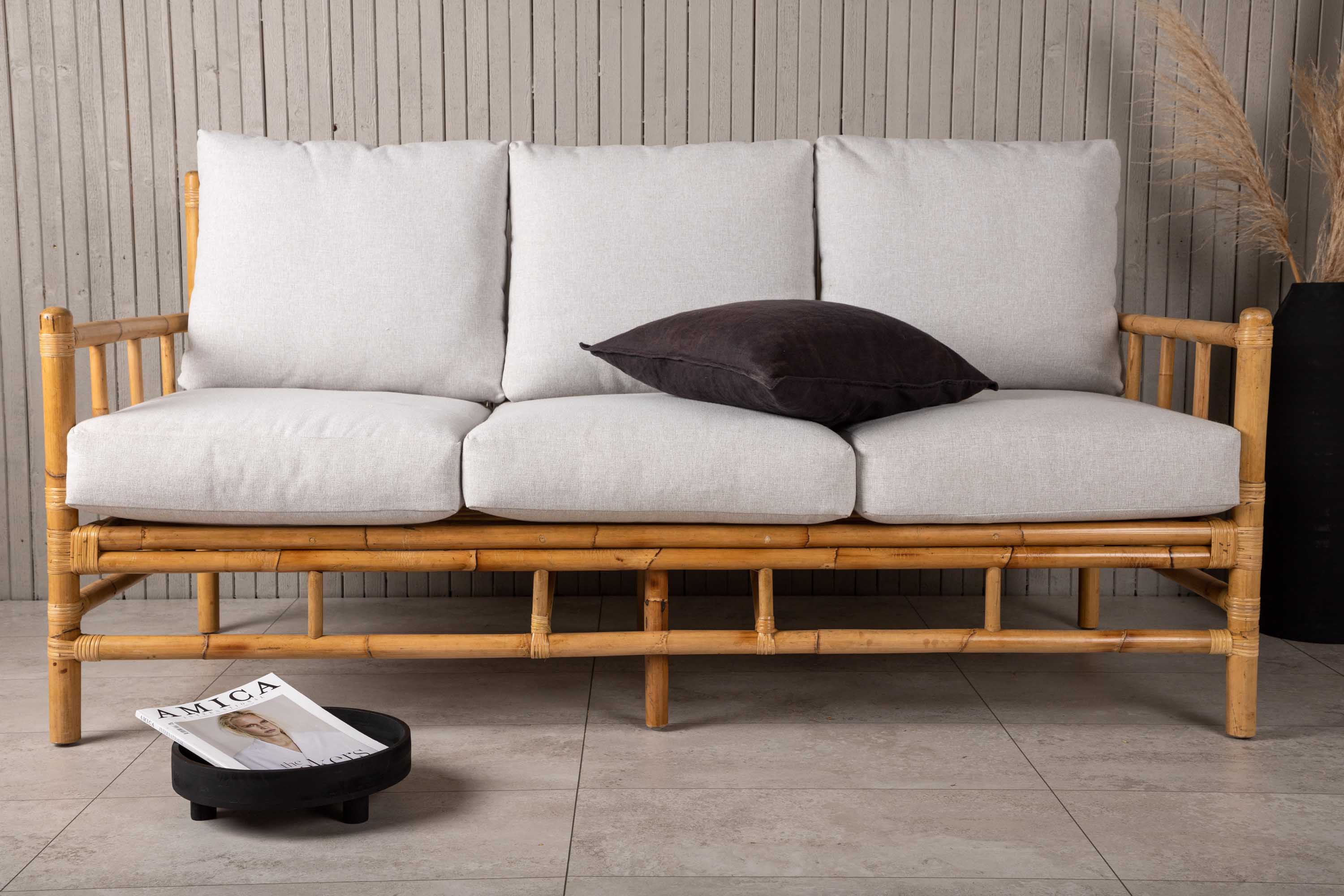 Cane 3-seter sofa