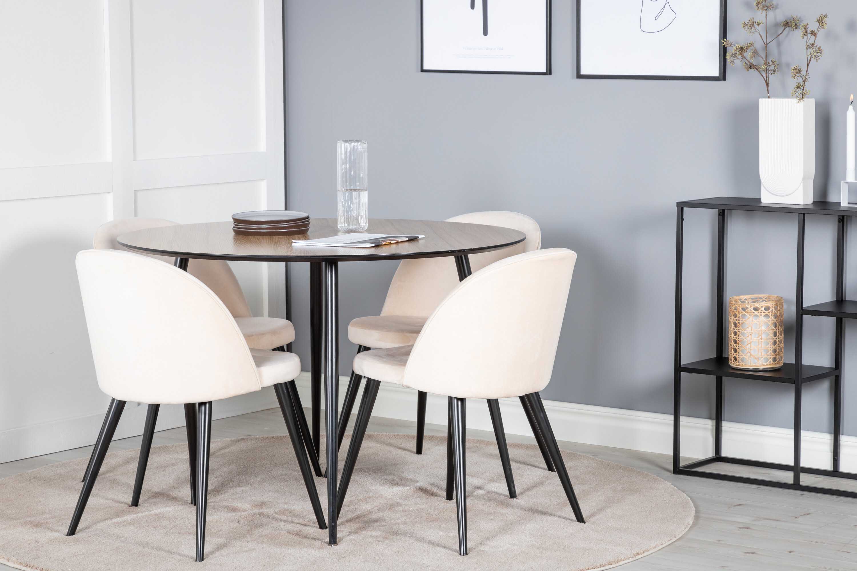 Silar & Velvet spisebordssæt