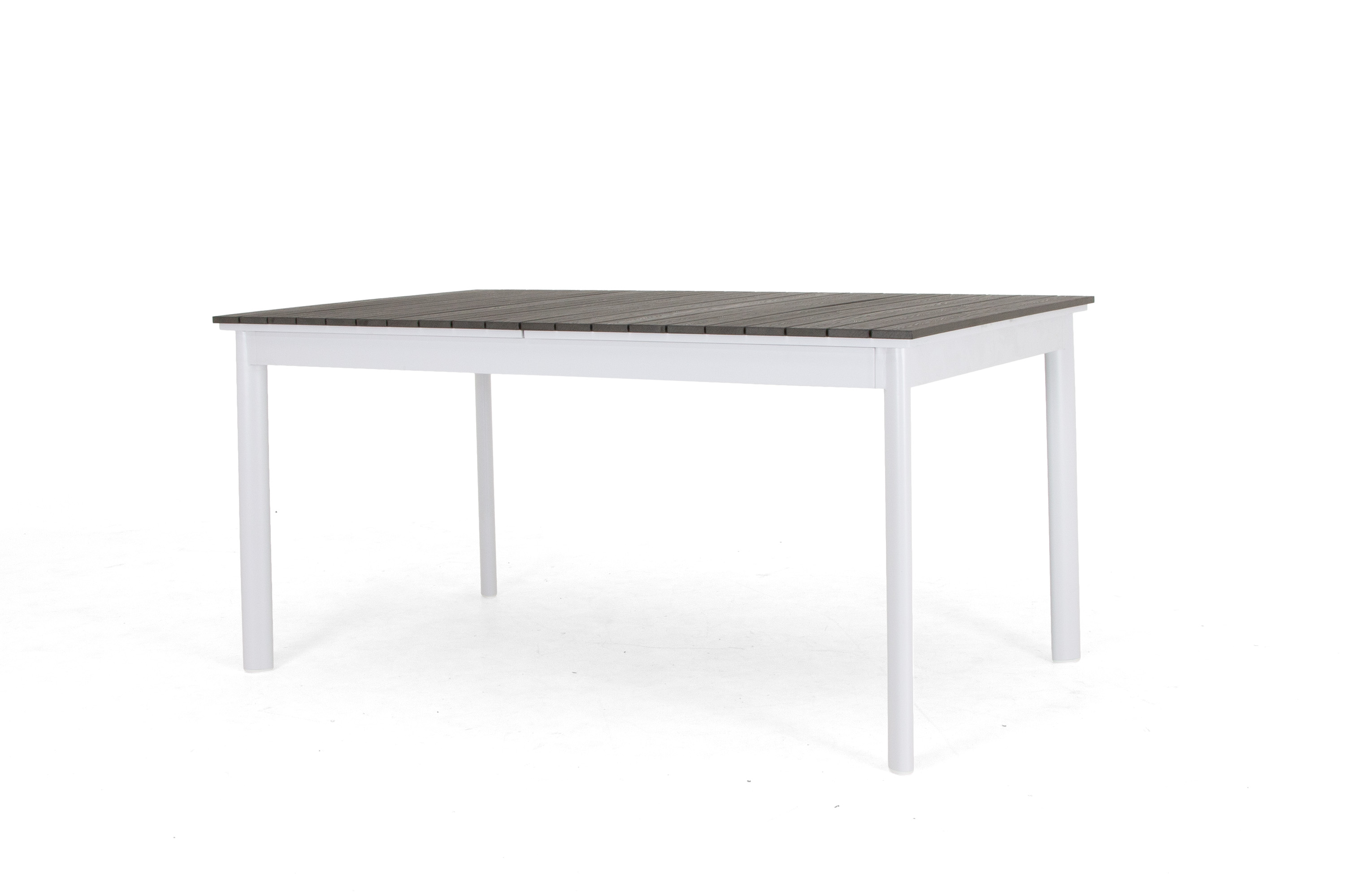 Nice matbord Vit/grå nonwood 156-212x90 cm