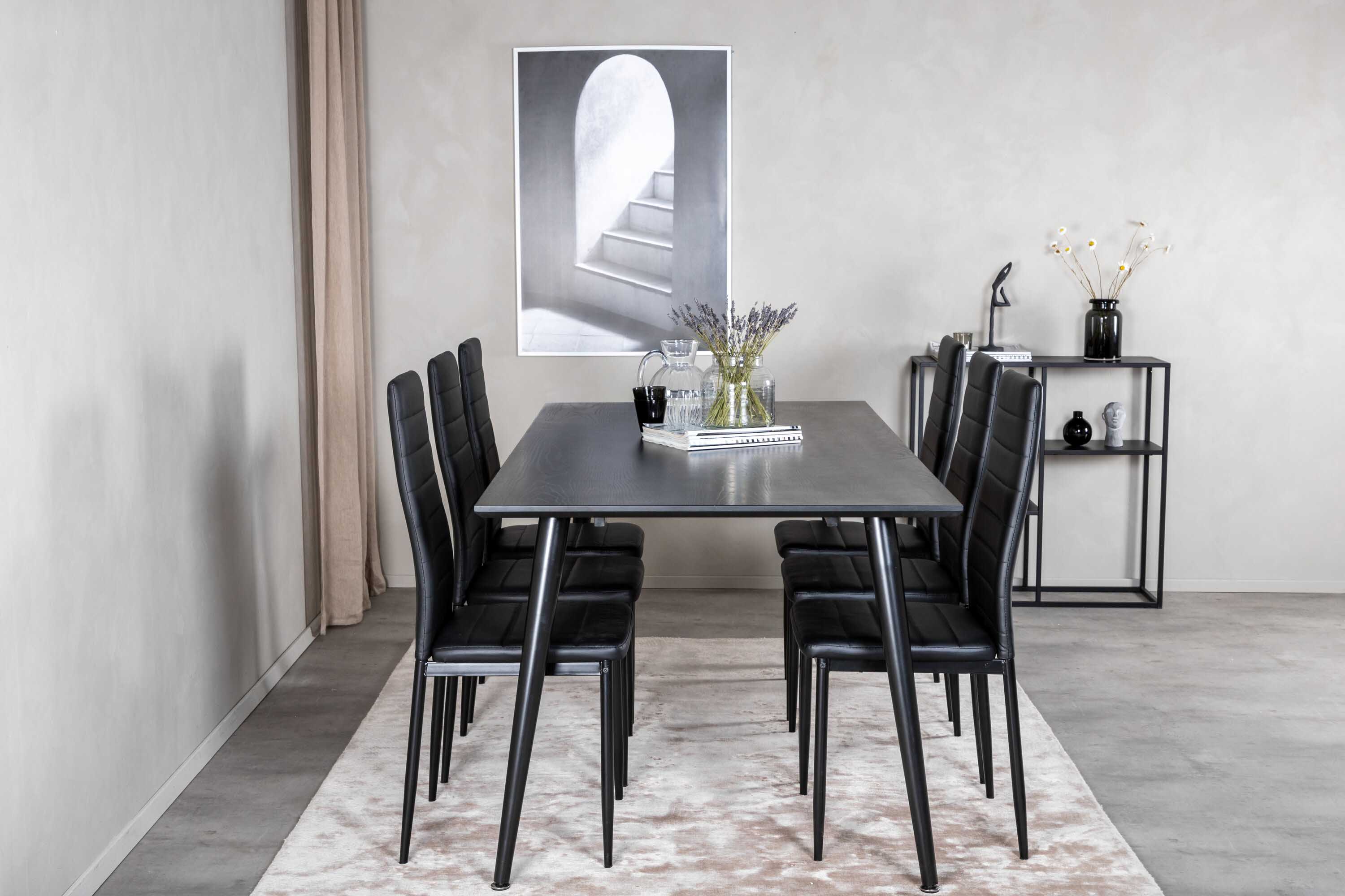 Dipp & Slim highback spisegruppe