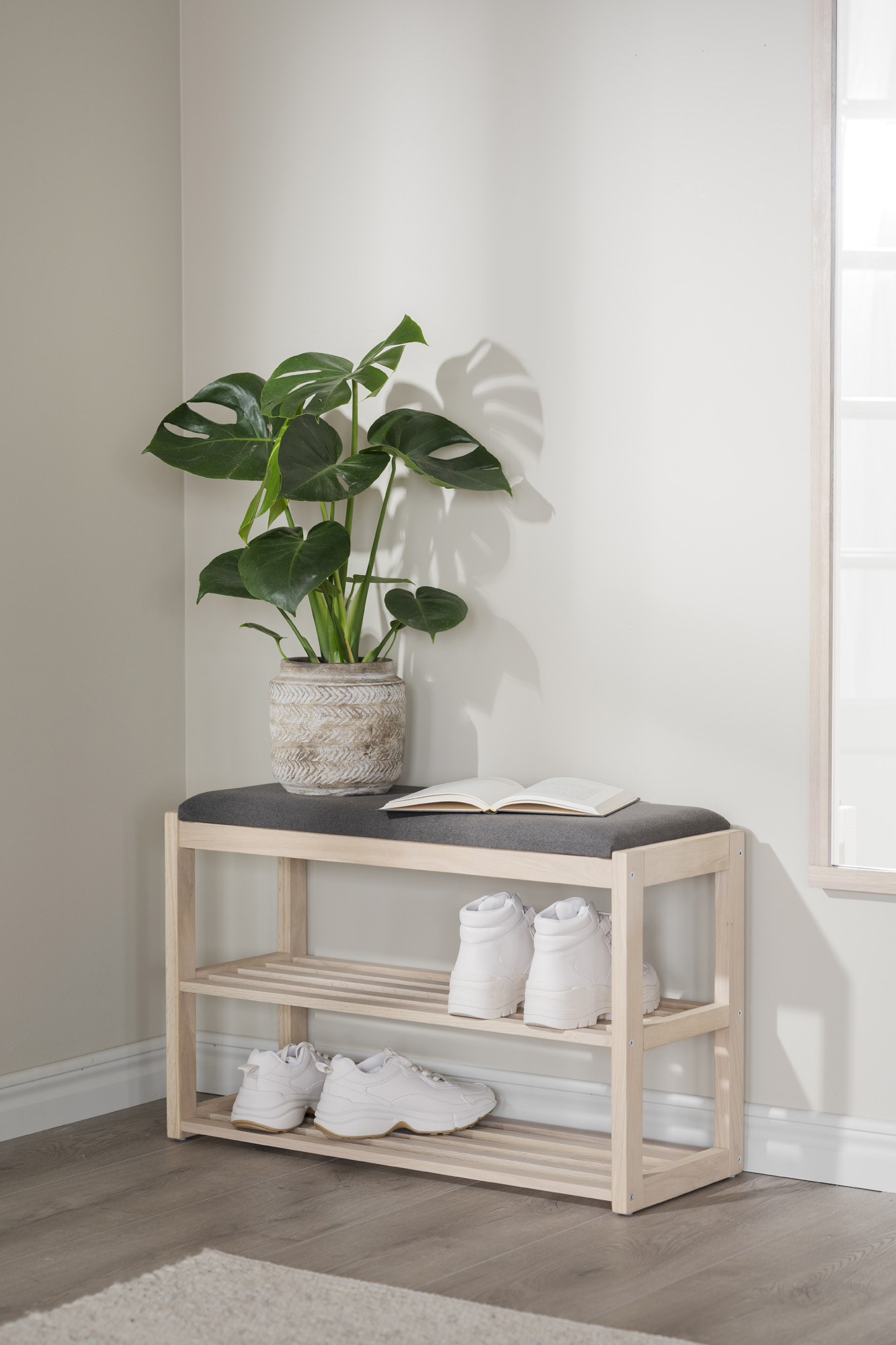 Confetti kenkäteline/istuinpenkki