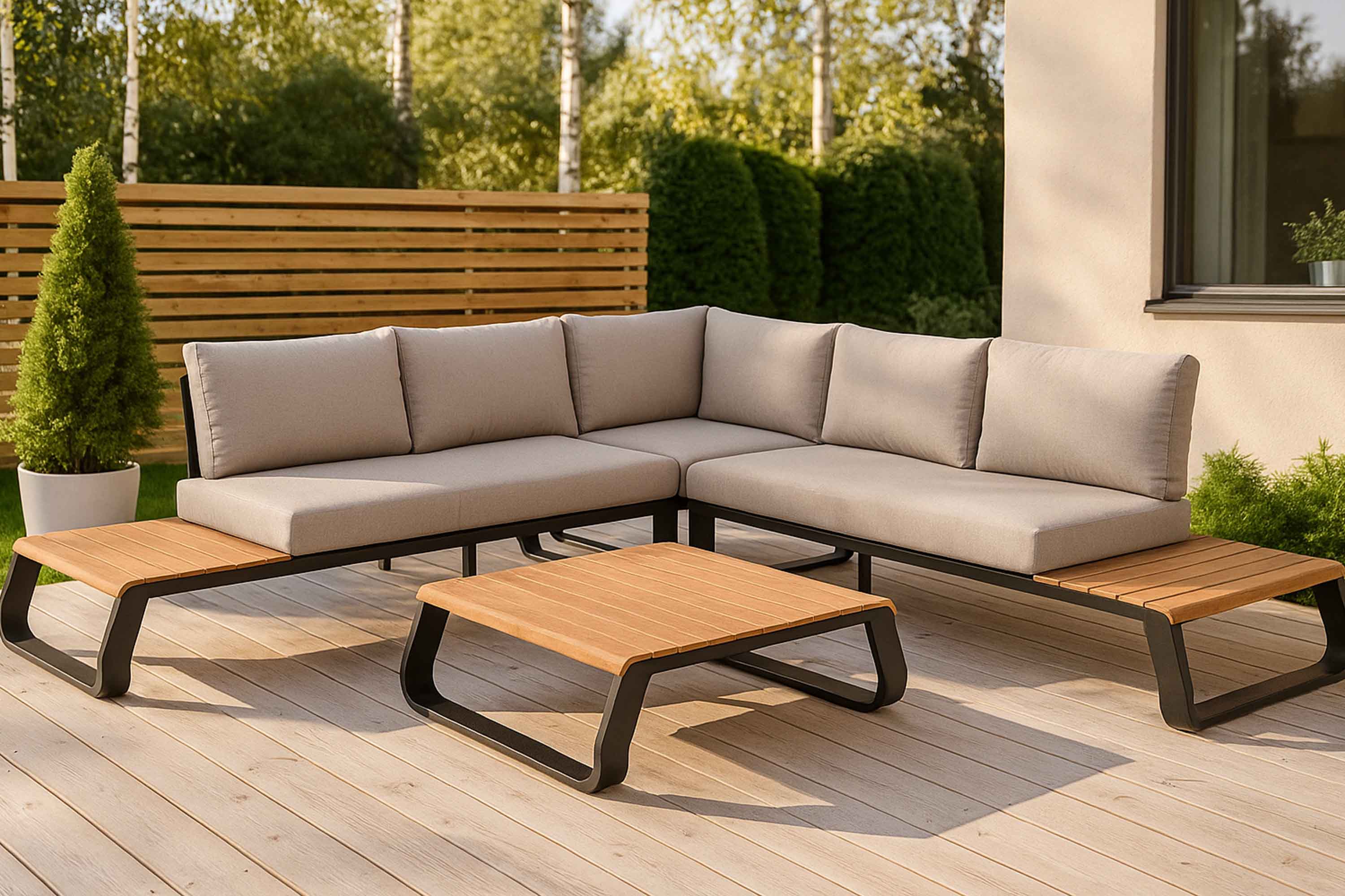 Rhode Island hörnsoffa