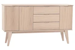 Filippa sideboard 150 vitpigmenterad ek