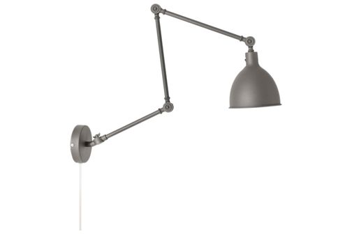 Bazar seinävalaisin l61.5-122.cm Harmaa