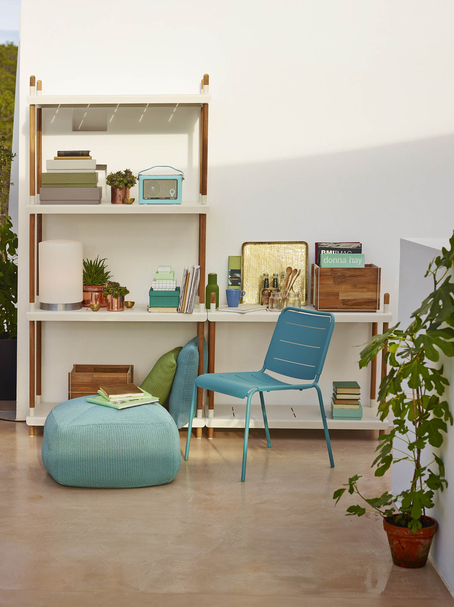 FRAME Display Bokhylar 205 cm