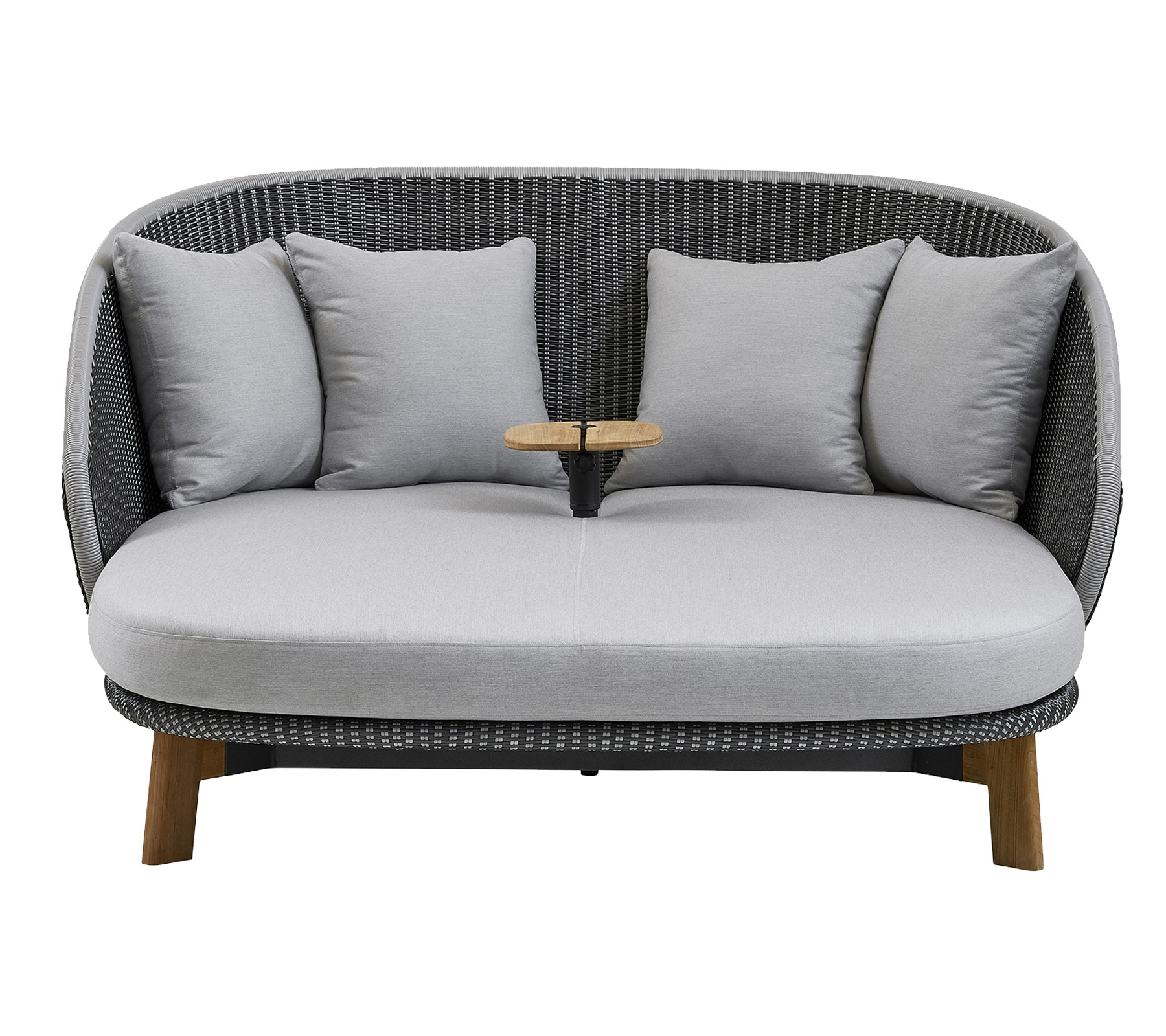 Peacock daybed med bord