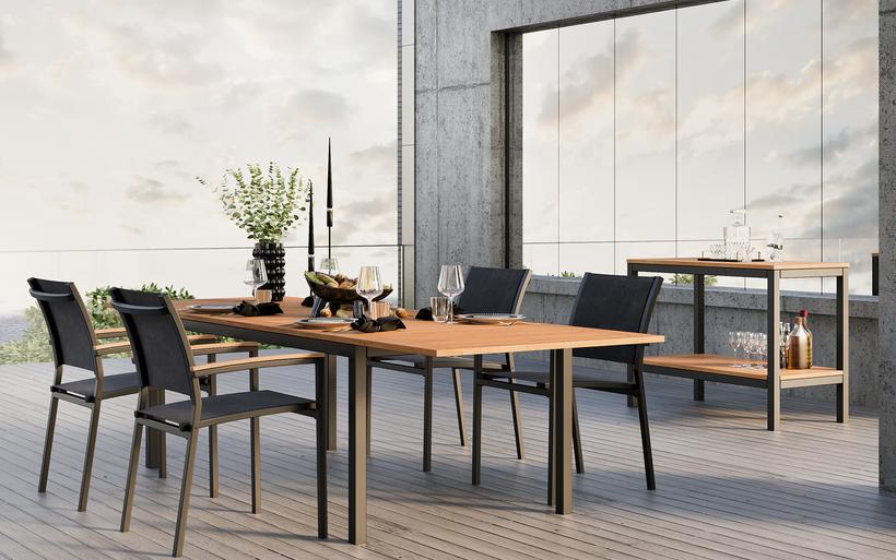 Hagemøbler i aluminium