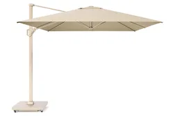 Challenger T¹ parasoll Sandstone/champagne exkl. parasollfot 4 x 3 m