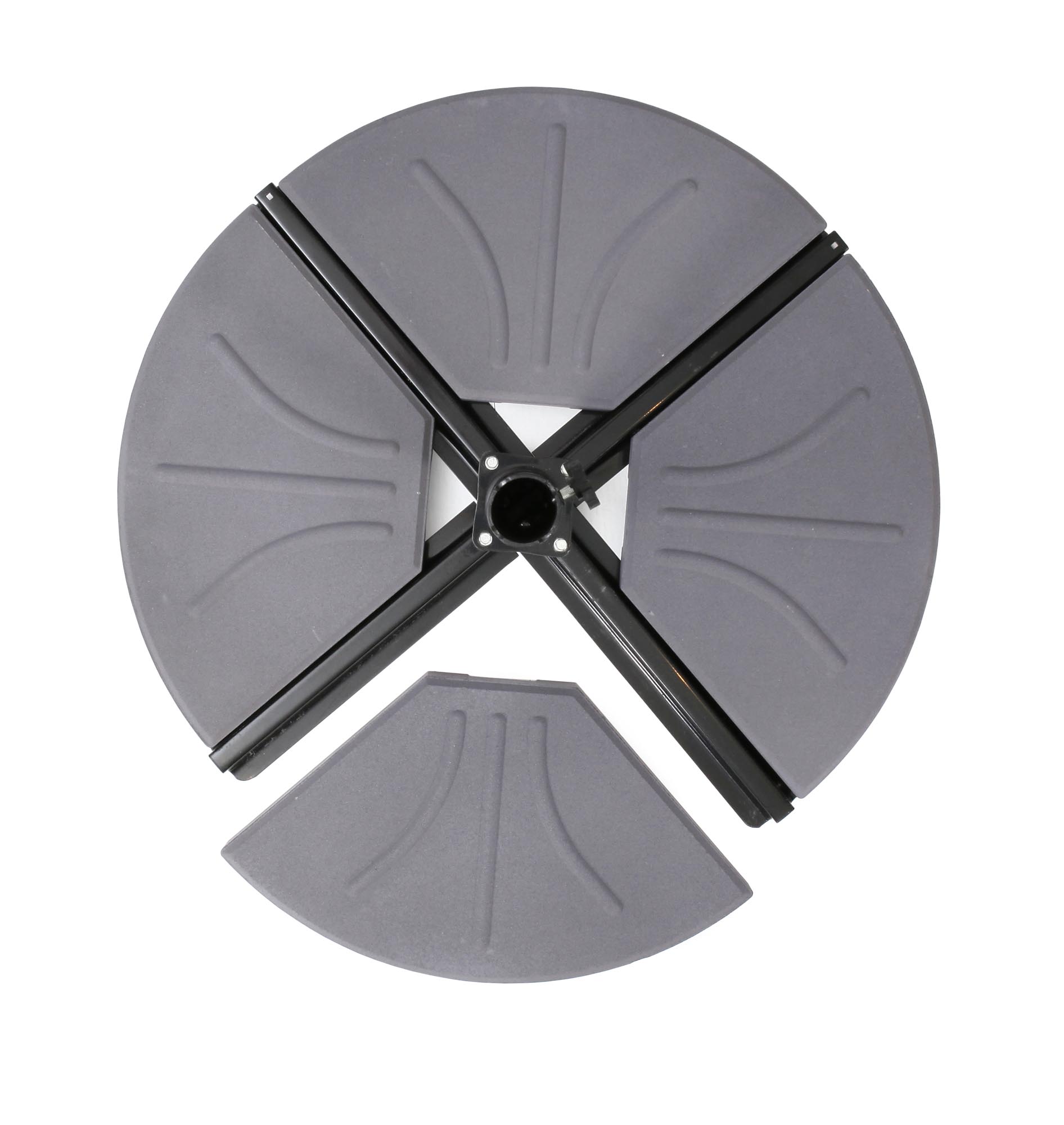 Aurinkovarjoteline pyörillä