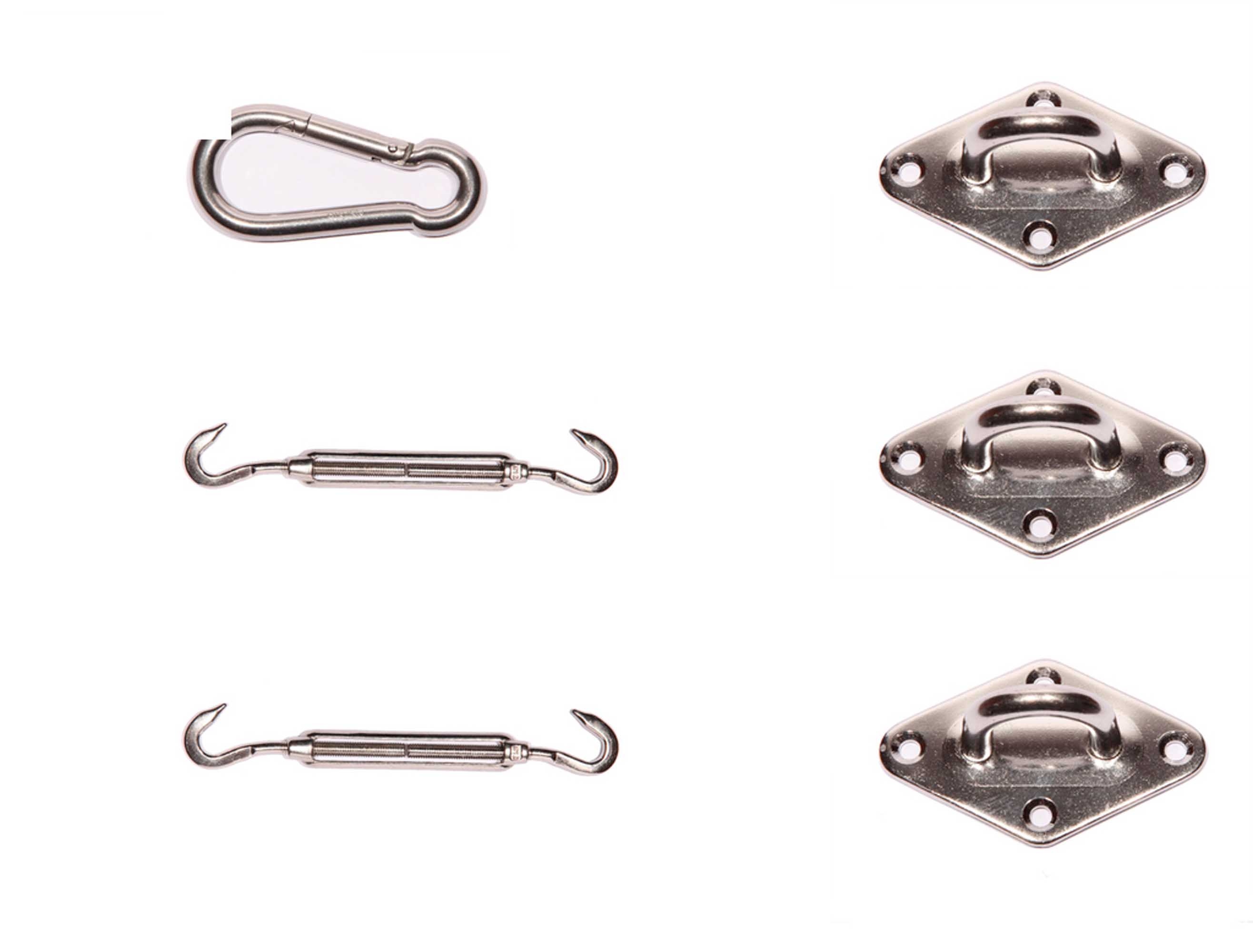 Solsejl monteringssett