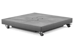 Ceramica parasollfot Anthracite 90 kg (fylld)