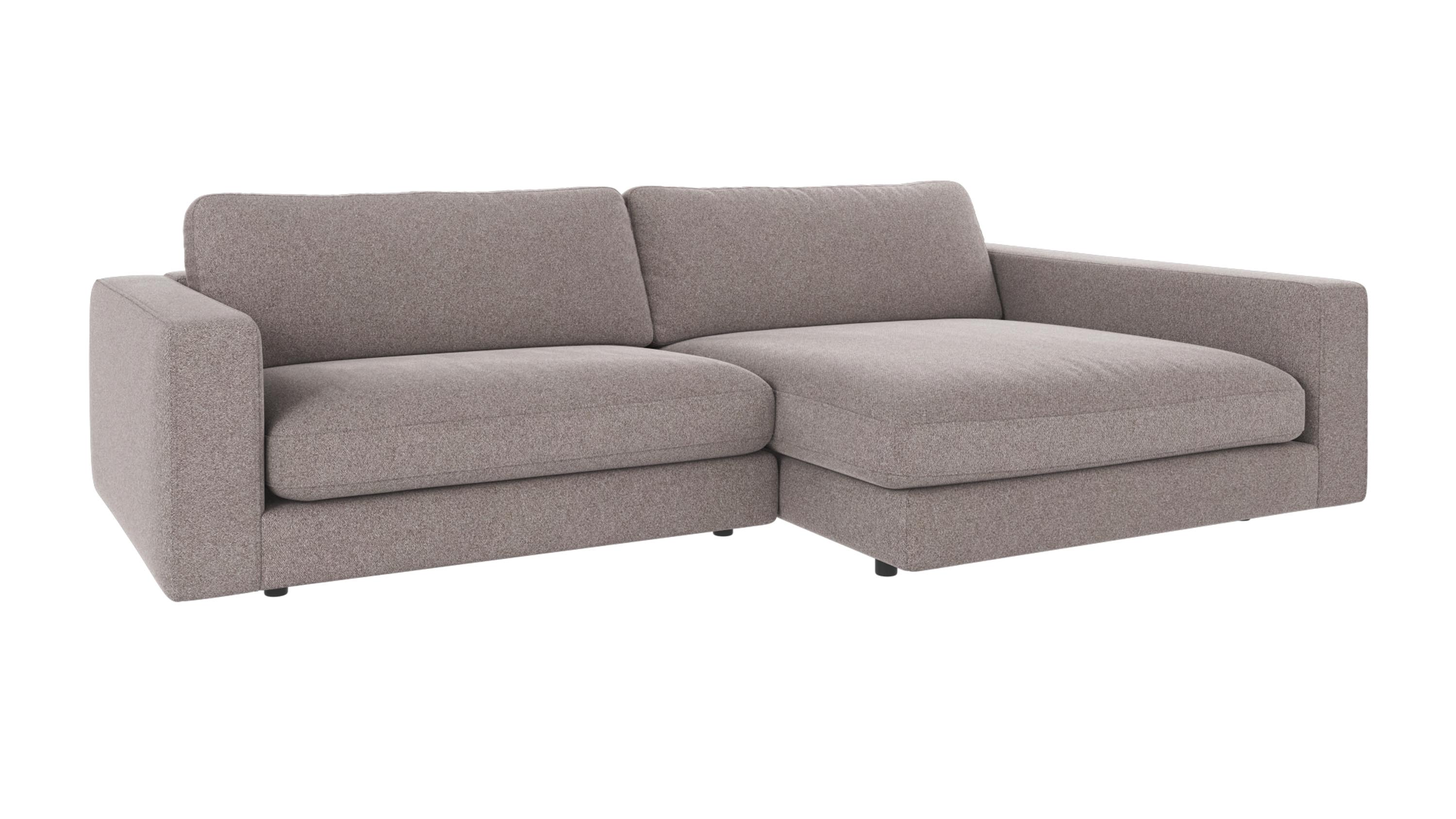 Duncan 3-sitssoffa med schäslong H