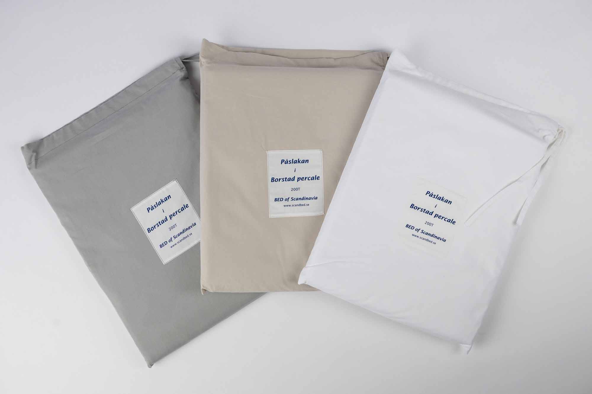 Dynetrekk børstet percale