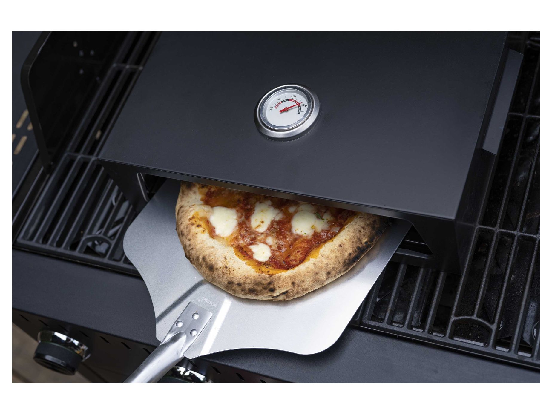 Pizzaovn for gassgrill