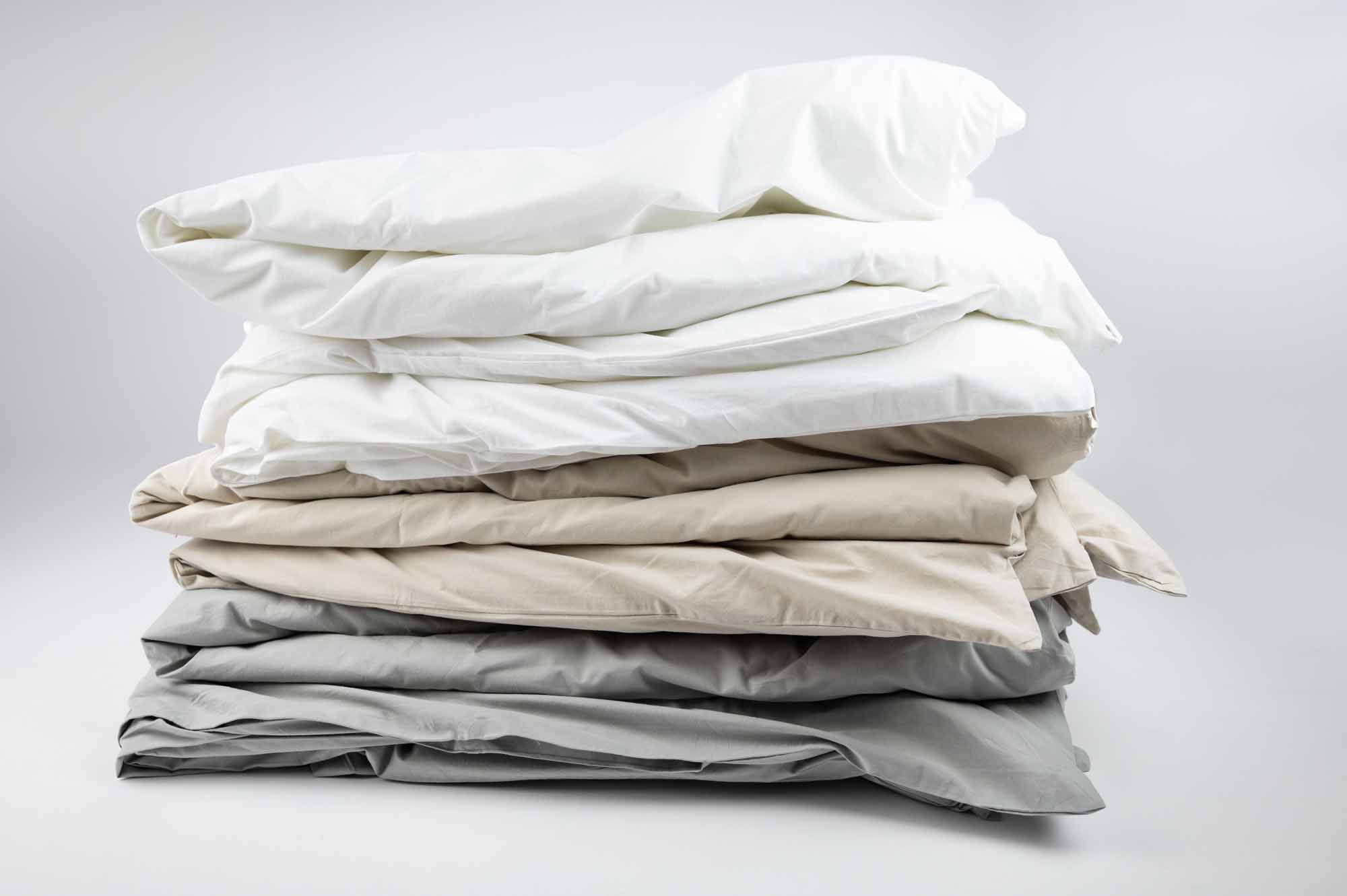 Dynebetræk børstet percale