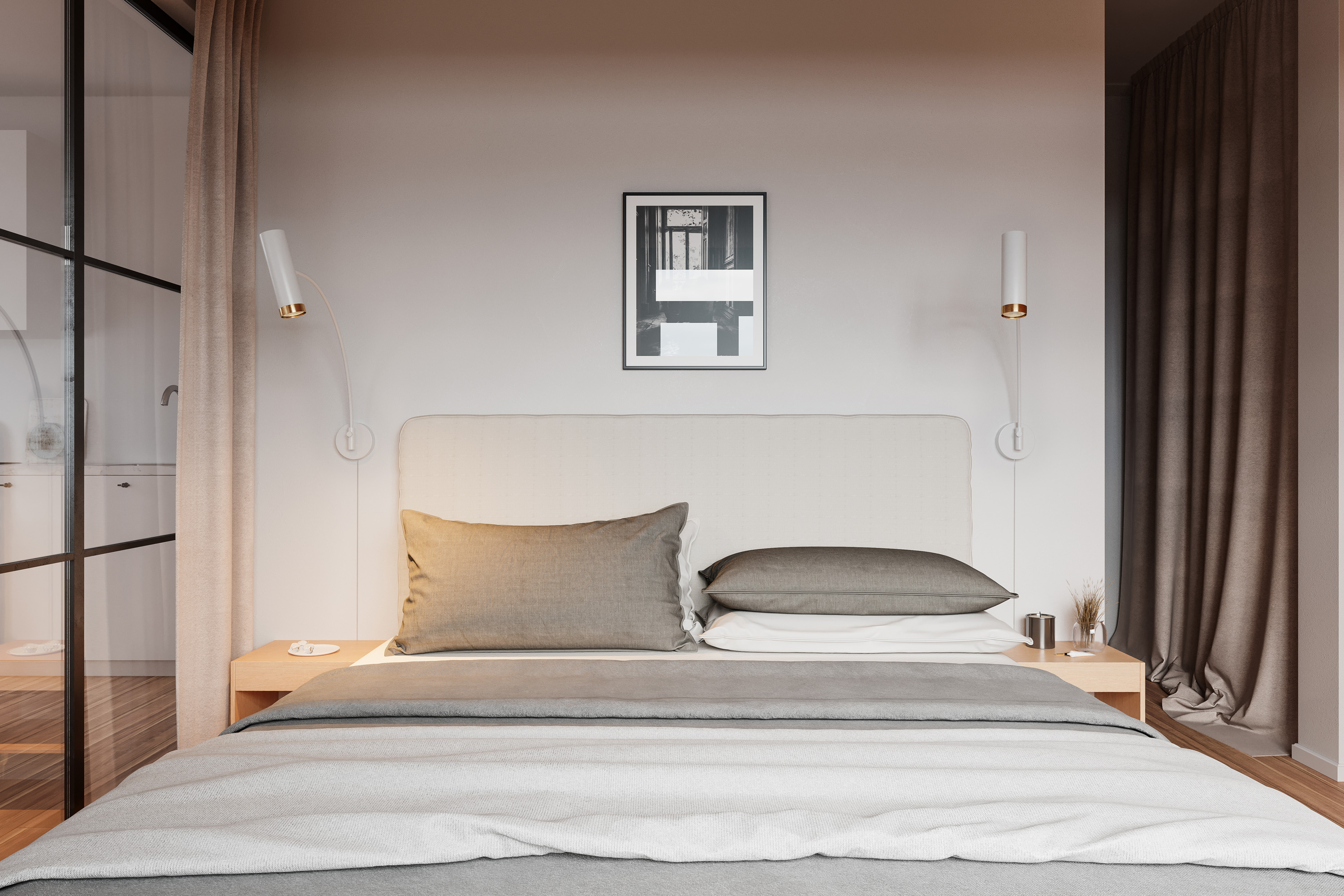 Puls XL vägglampa vit matt