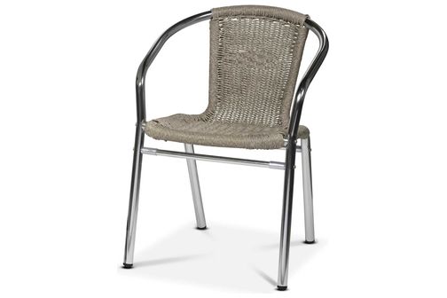 Alu-bistro käsinojallinen tuoli