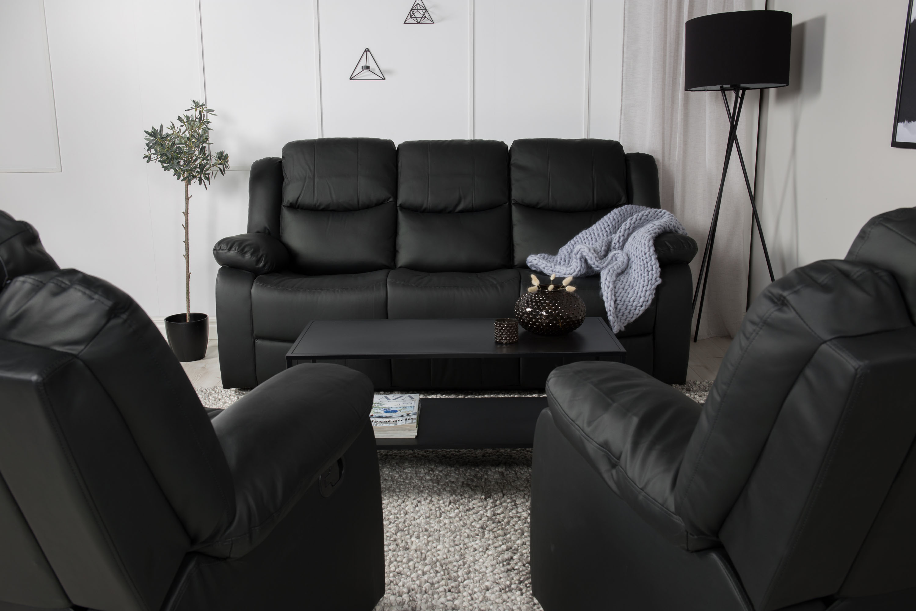 Alba 3 seter hvilestol