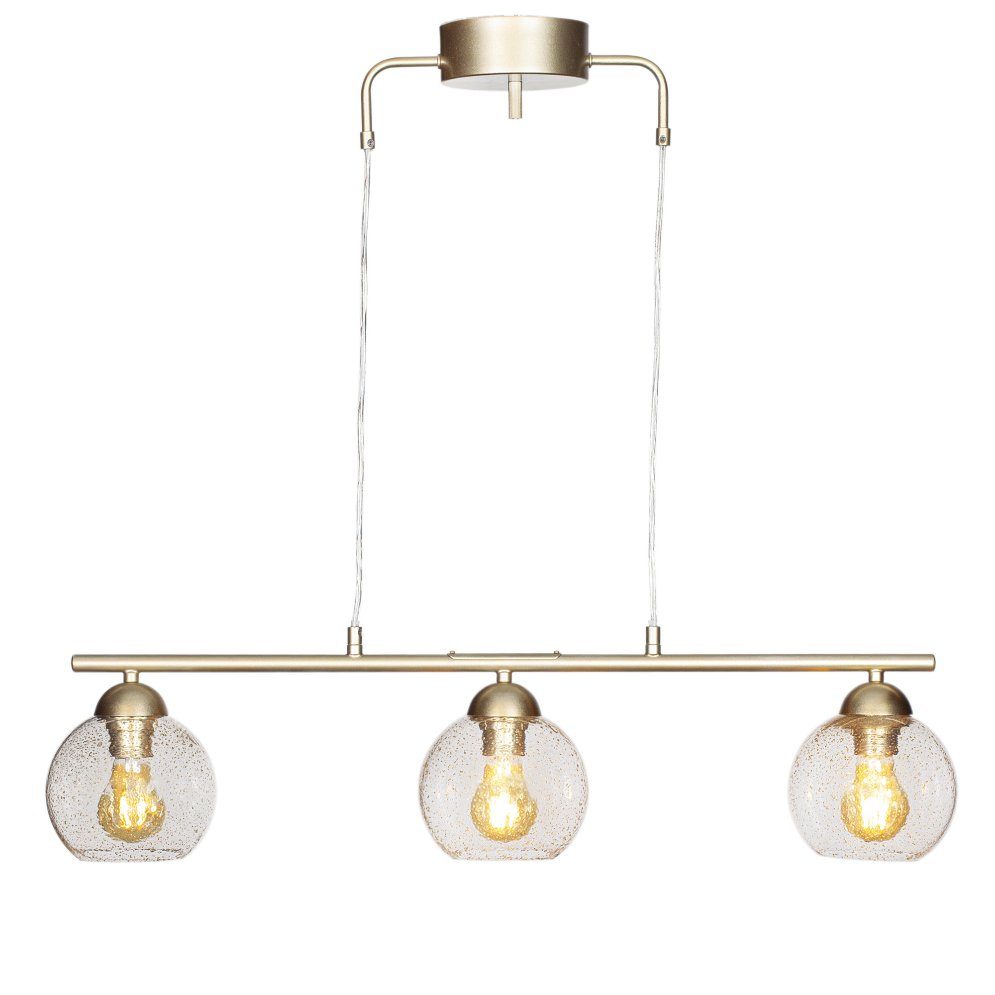 Golden bar loftslampe