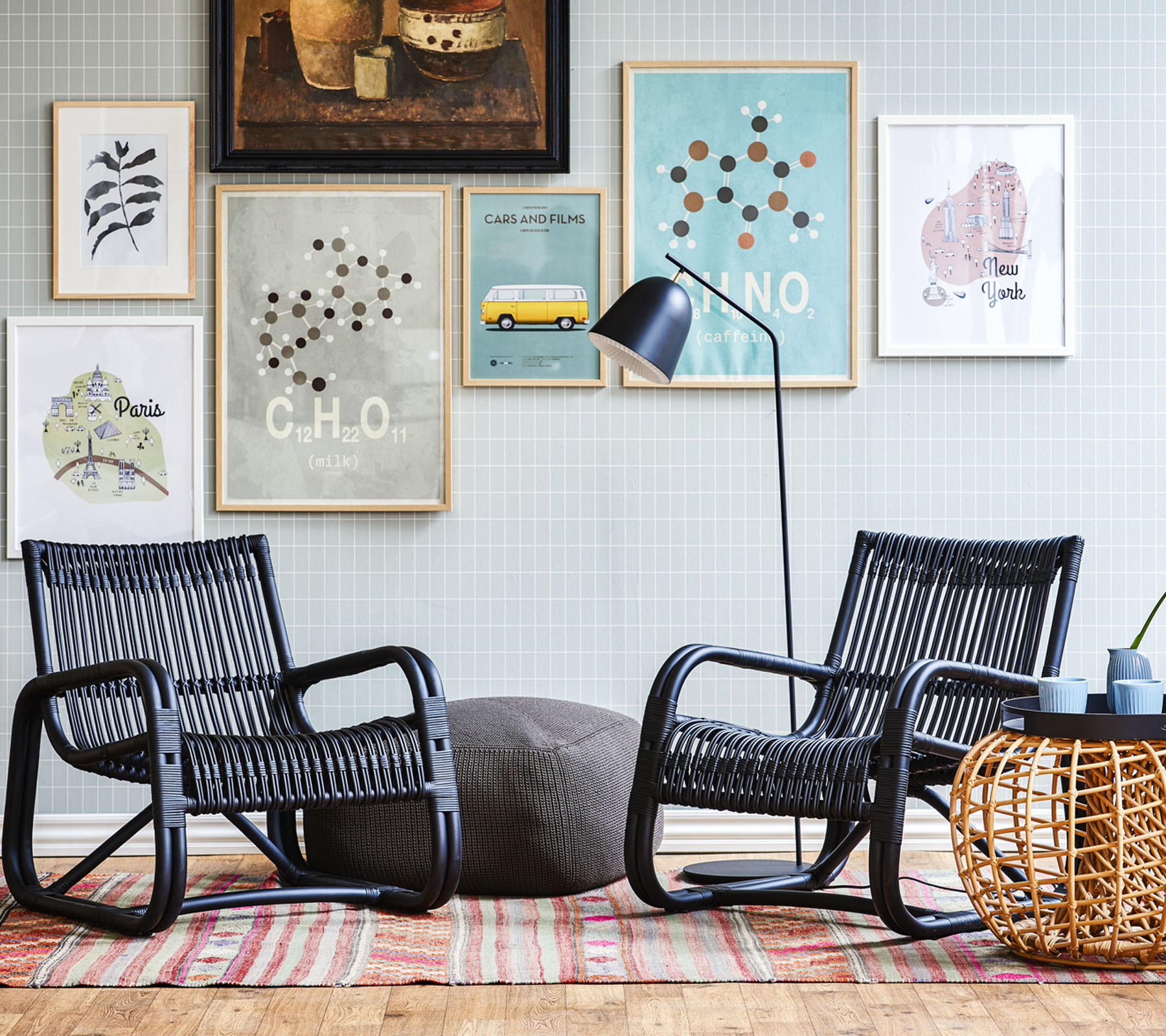 Curve loungefåtölj