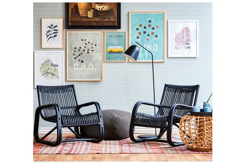 Curve loungefåtölj