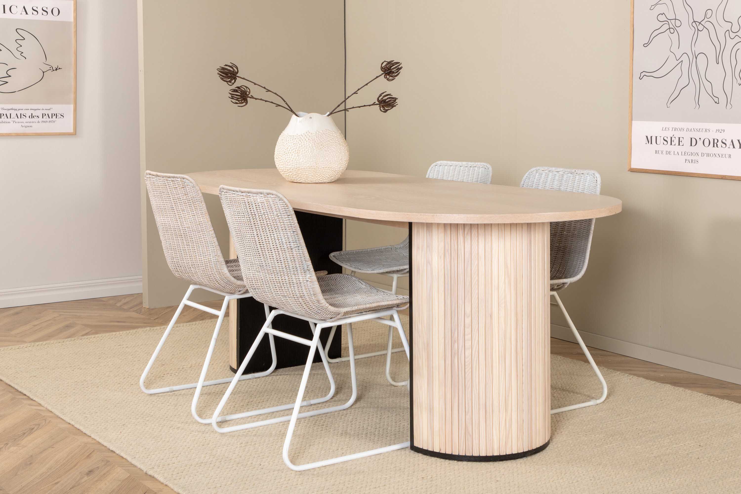 Bianca & Cirebon spisebordssæt