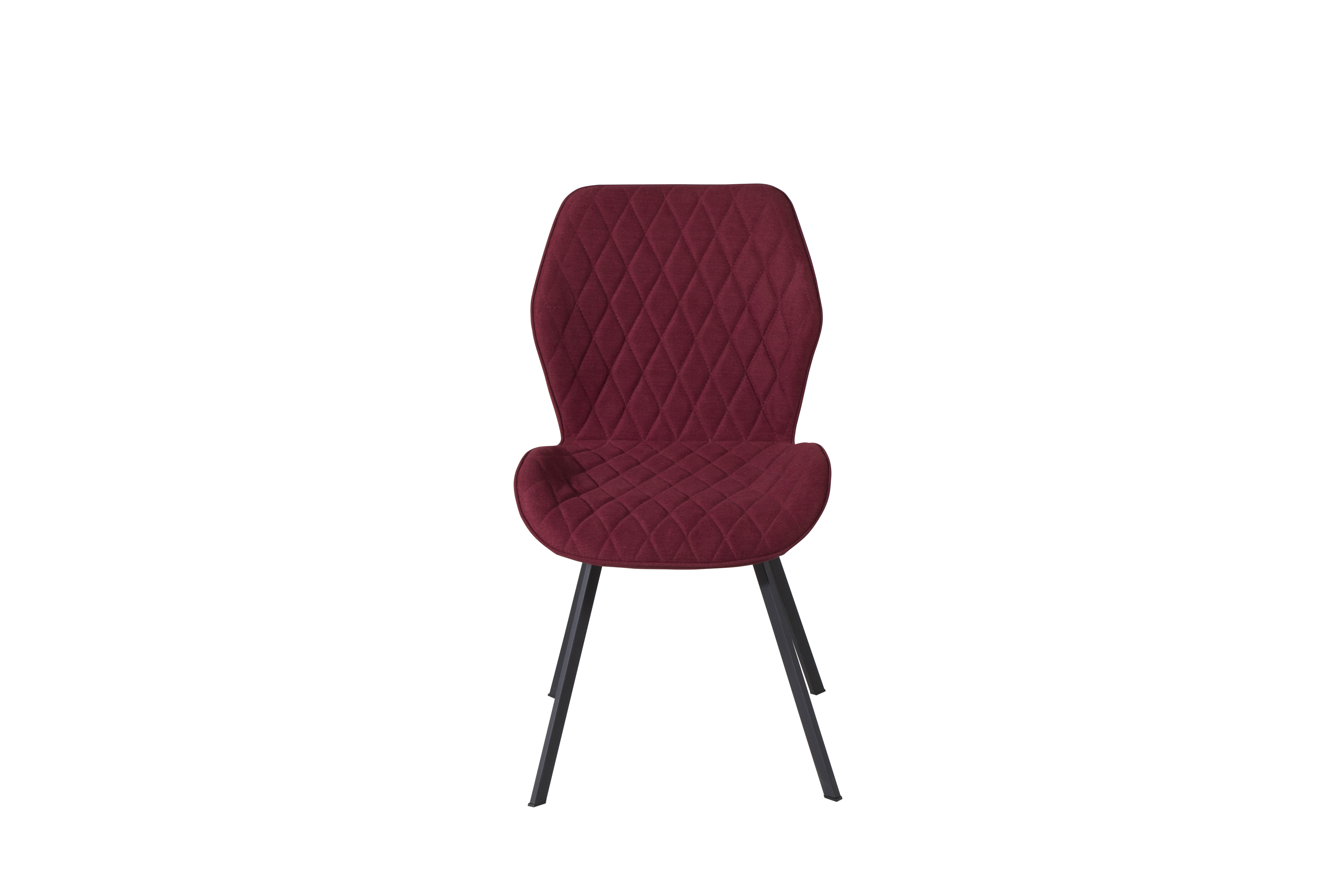 Köp Gemma matstol - Röd Textil/svart från Venture Design - Bra Möbler