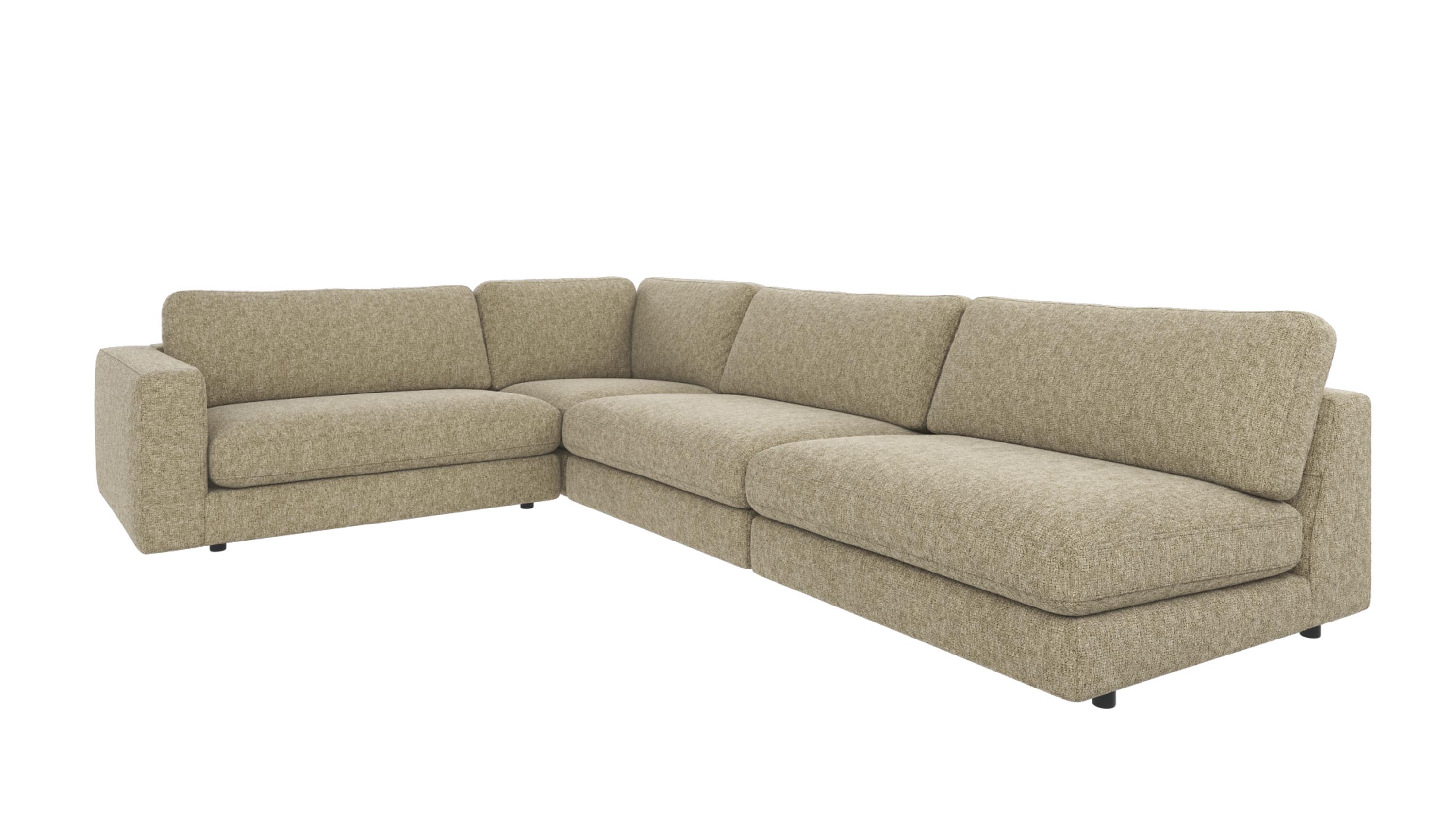 Duncan hörnsoffa öppen H