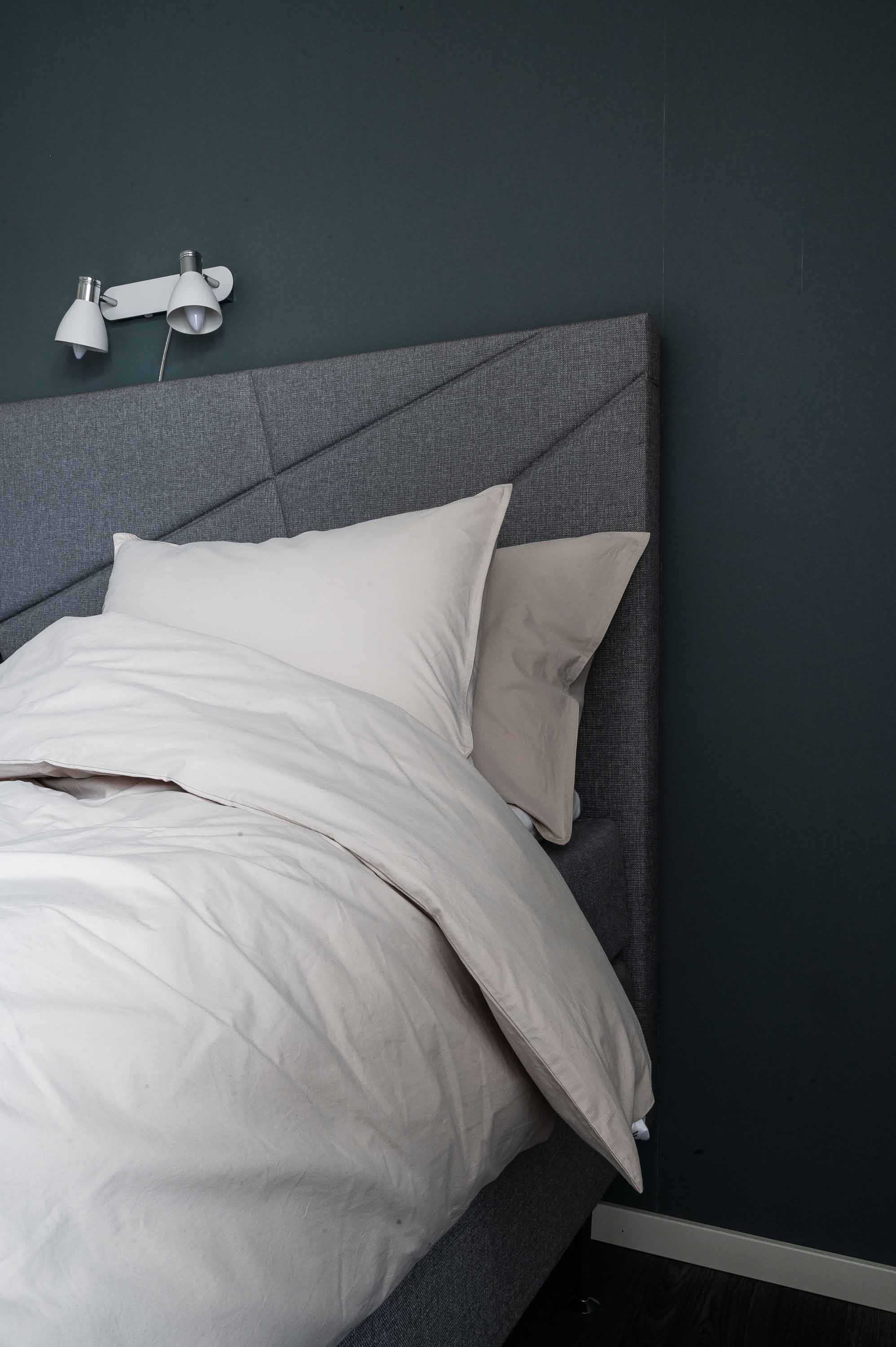 Dynebetræk børstet percale