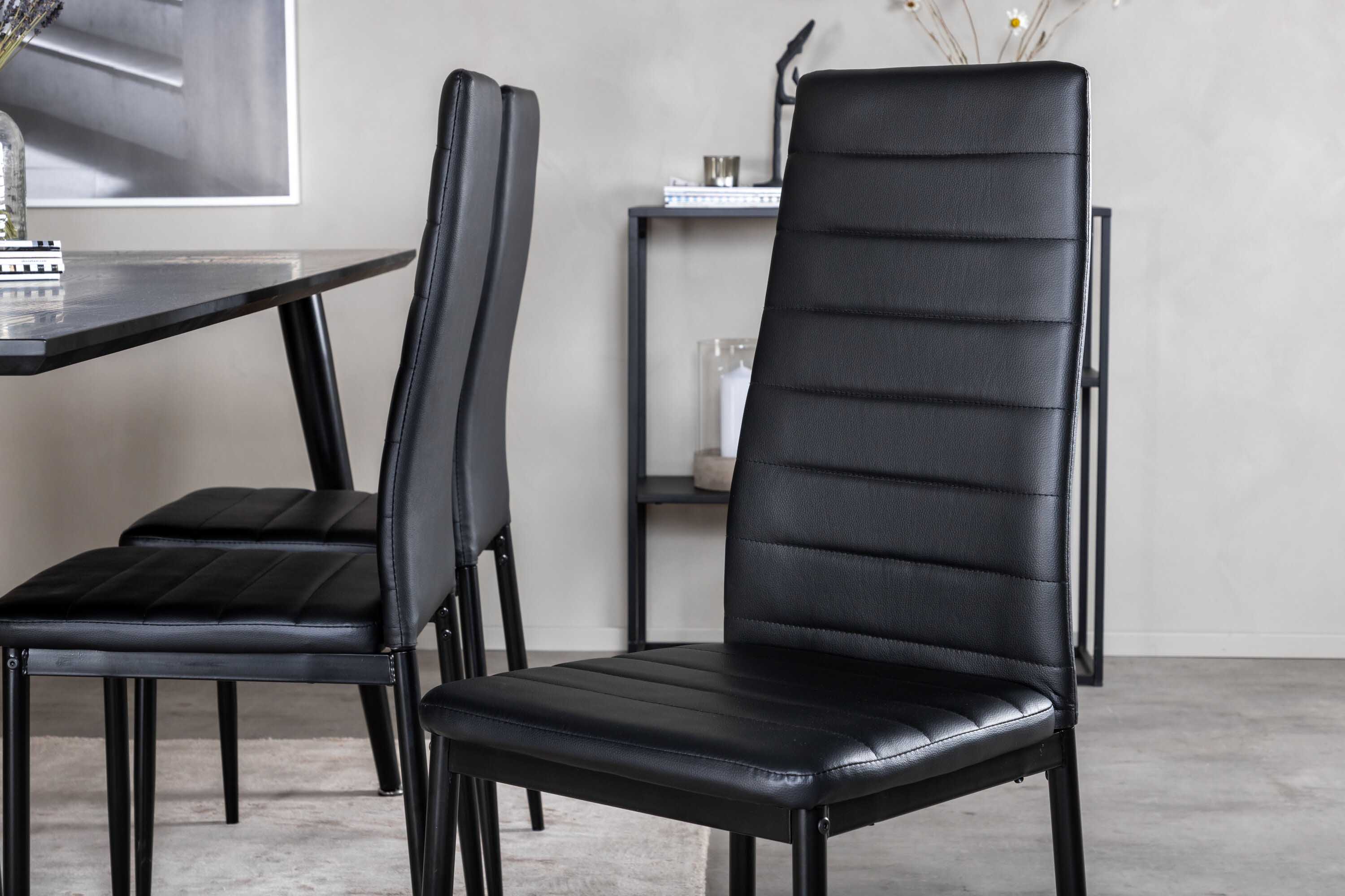 Dipp & Slim highback spisegruppe