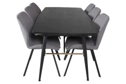 Black Veneer & Gemma ruokailuryhmä