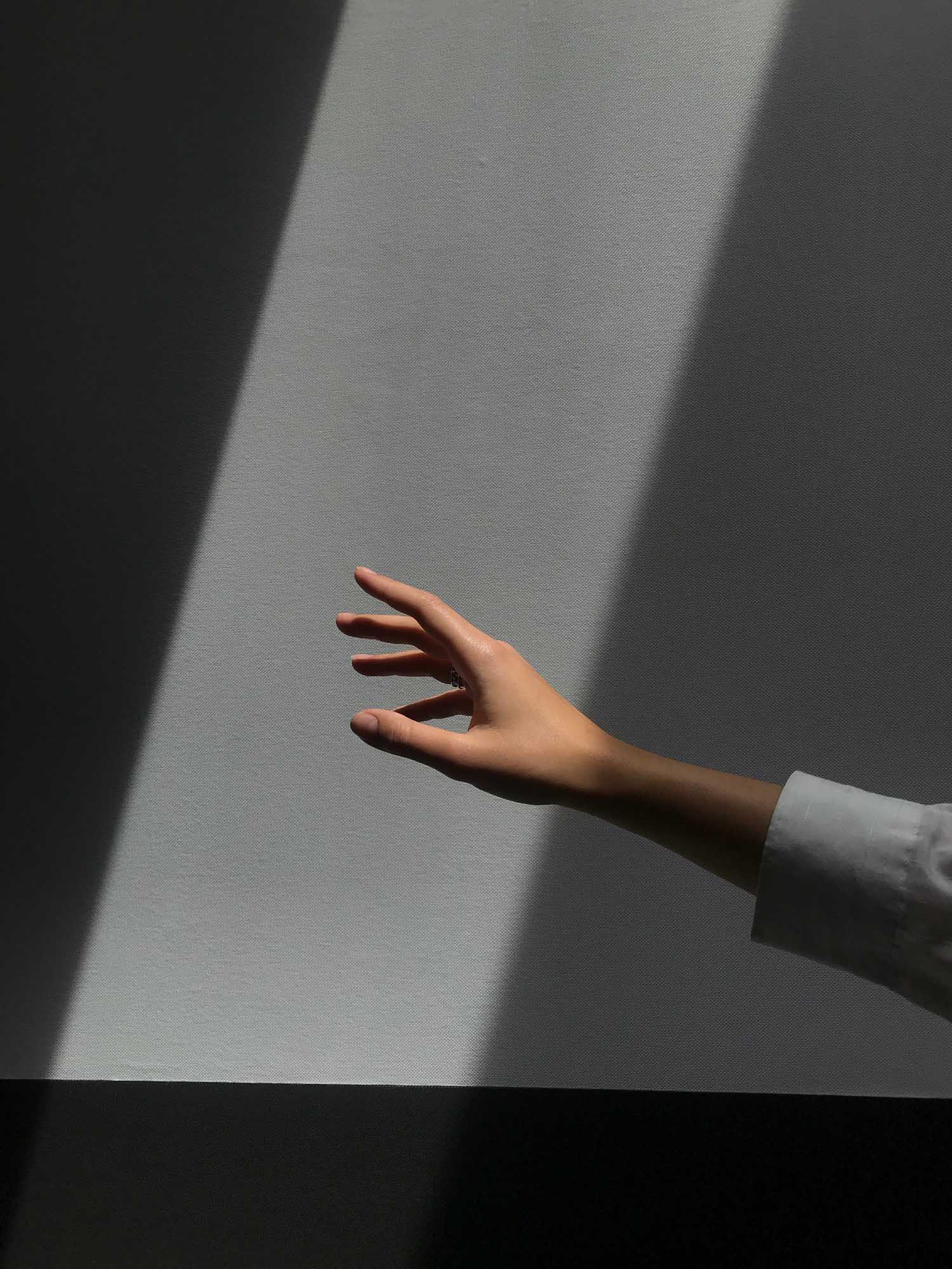 Reaching hand poster