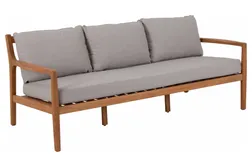 Manchester 3-sitssoffa Teak/beige