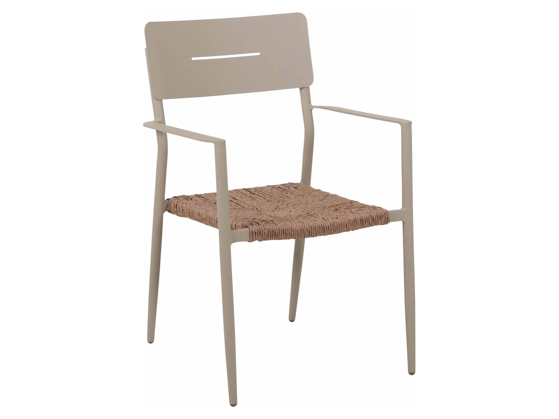 Miami karmstol Beige/natur