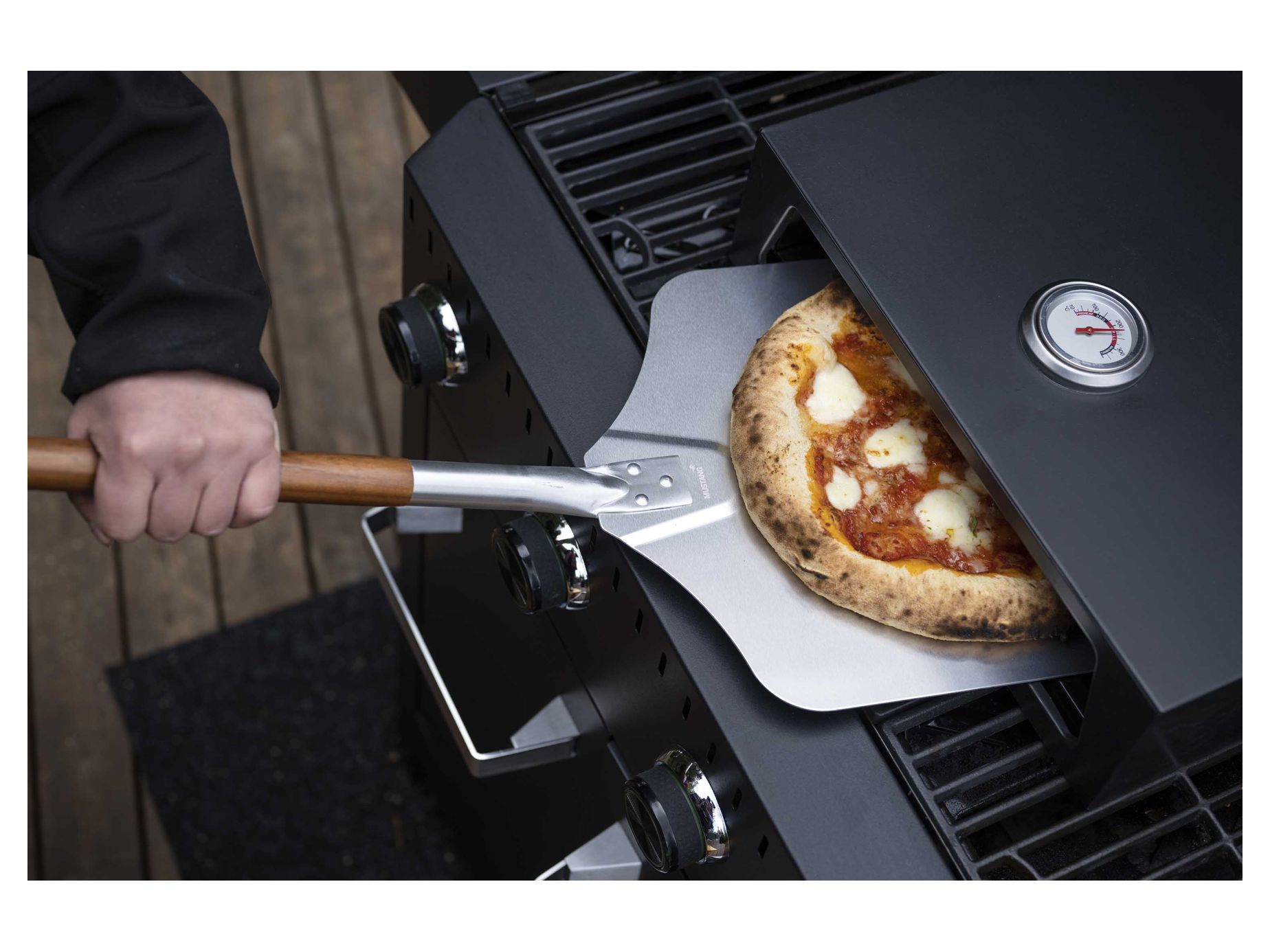 Pizzaovn for gassgrill