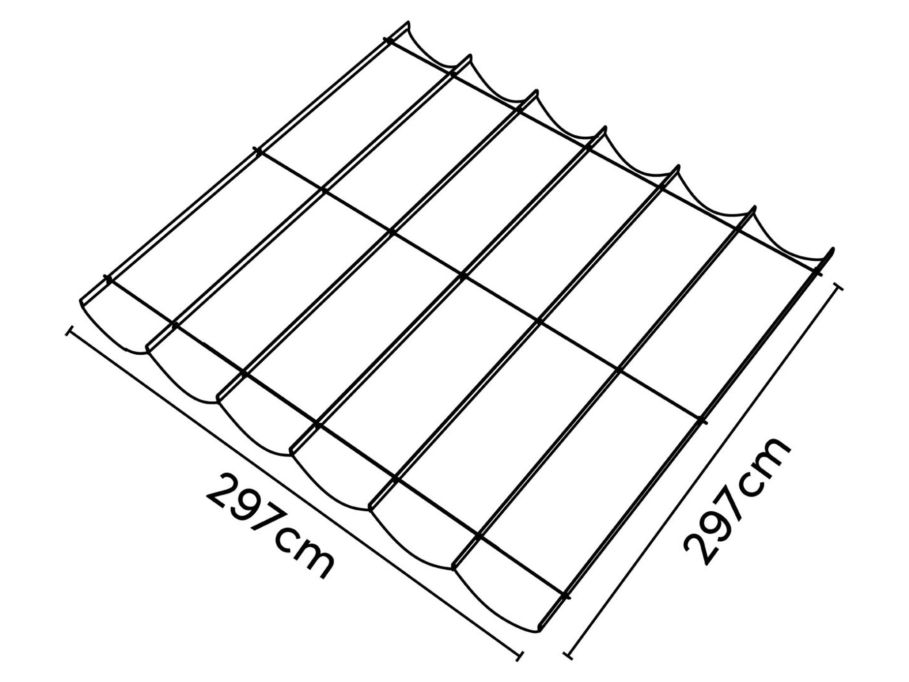Prosail pergolan katto