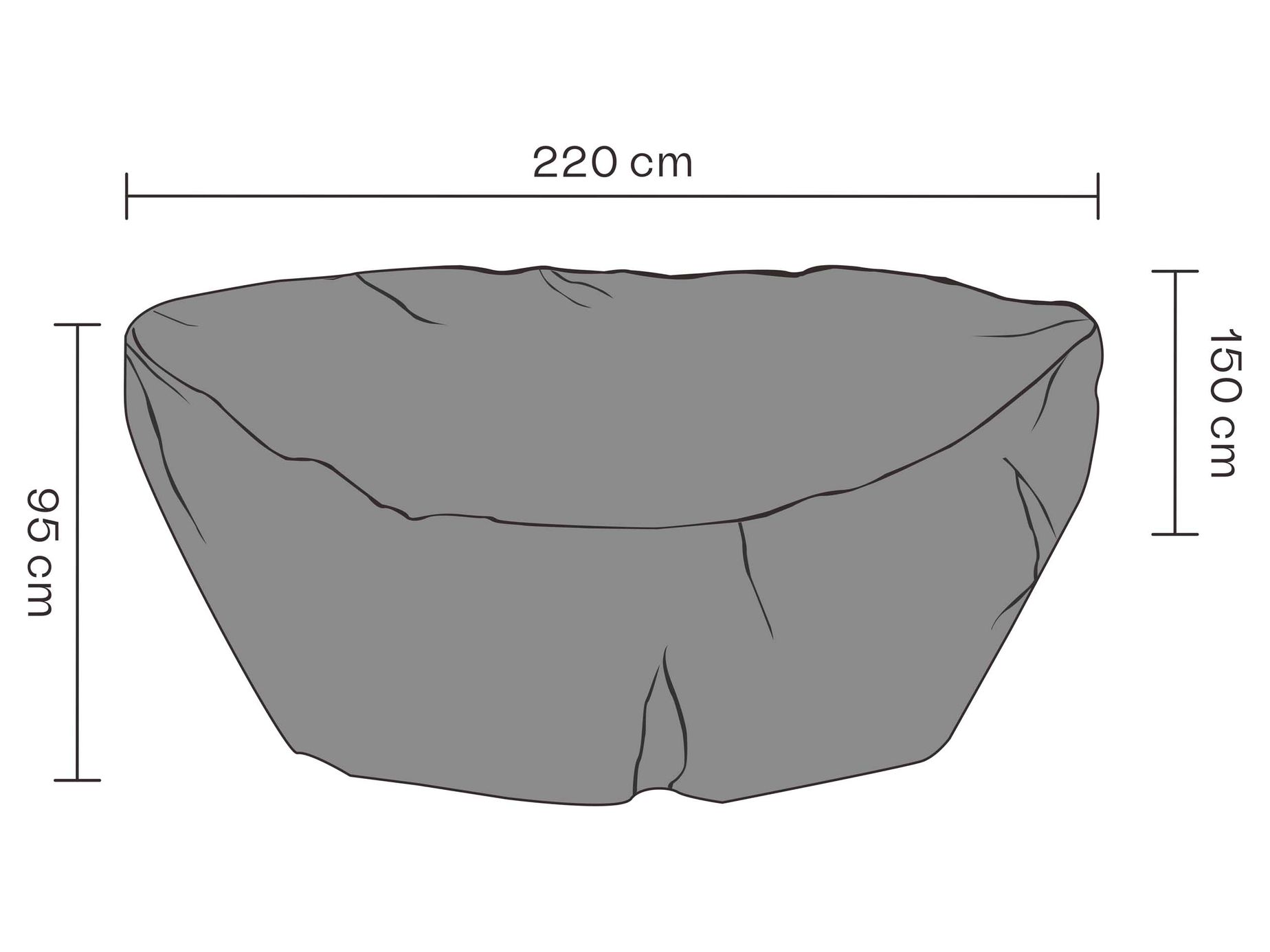 Huonekalusuojus (Hengittää)