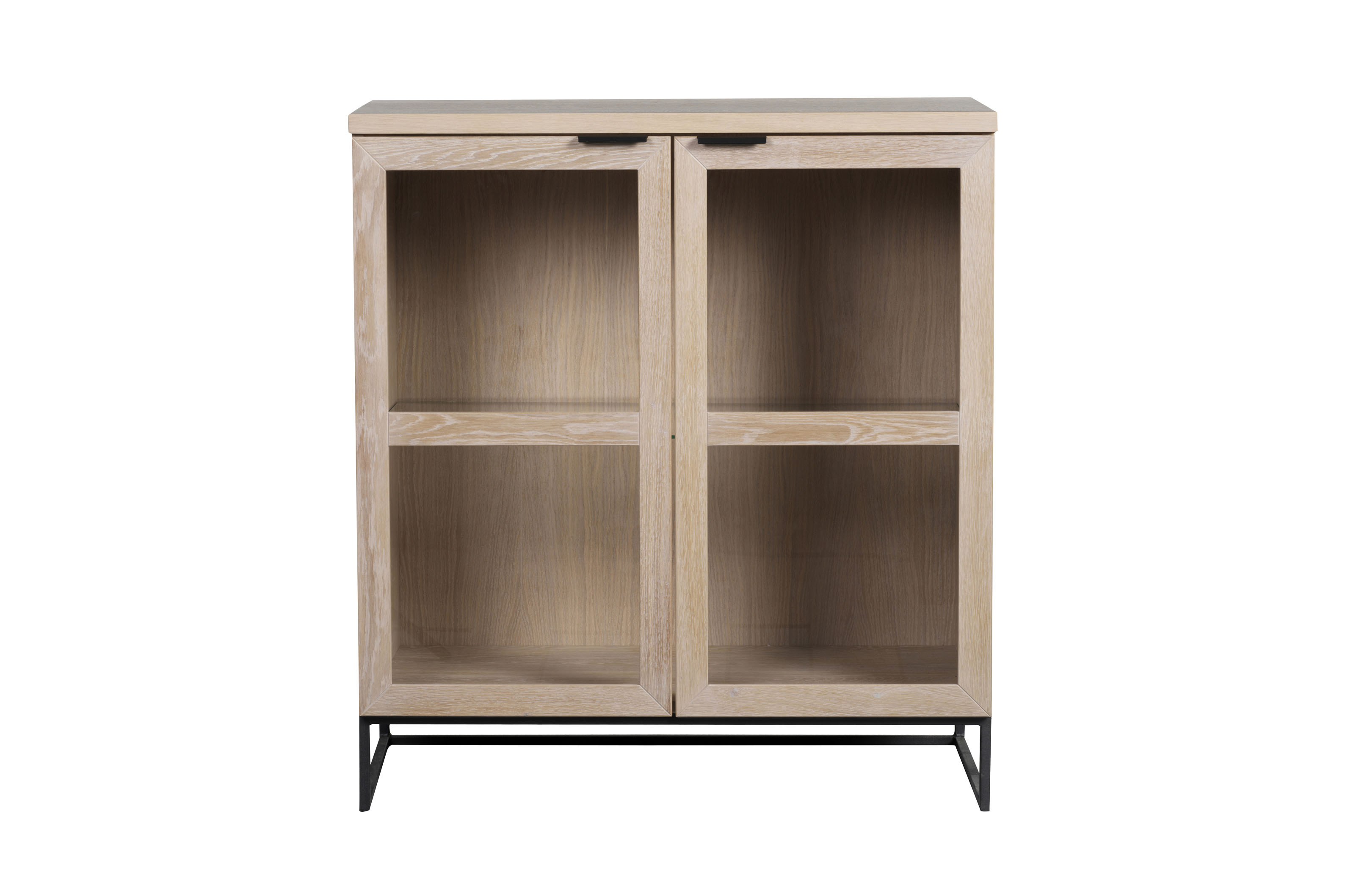 EVERETT skåp vitpigmenterad/svart