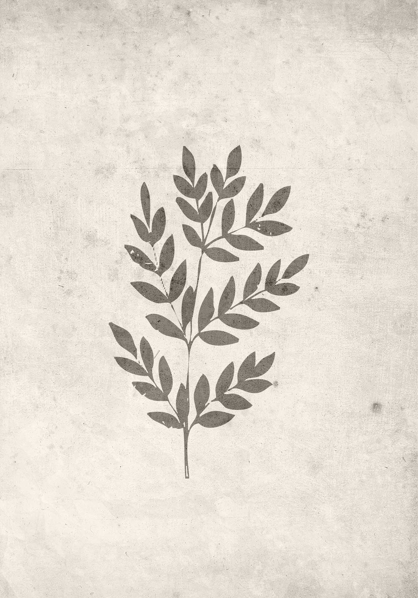 Spring leaf poster