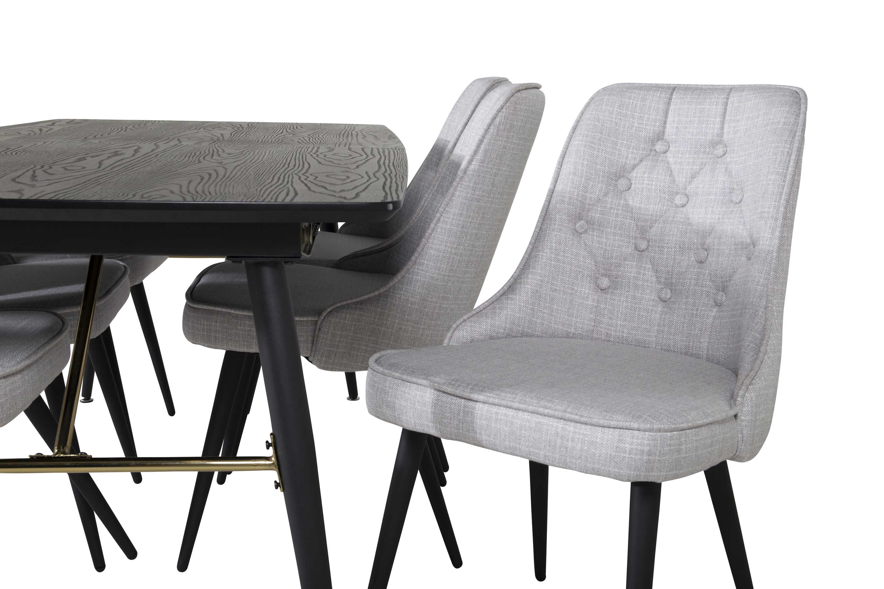 Black Veneer & Velvet spisegruppe