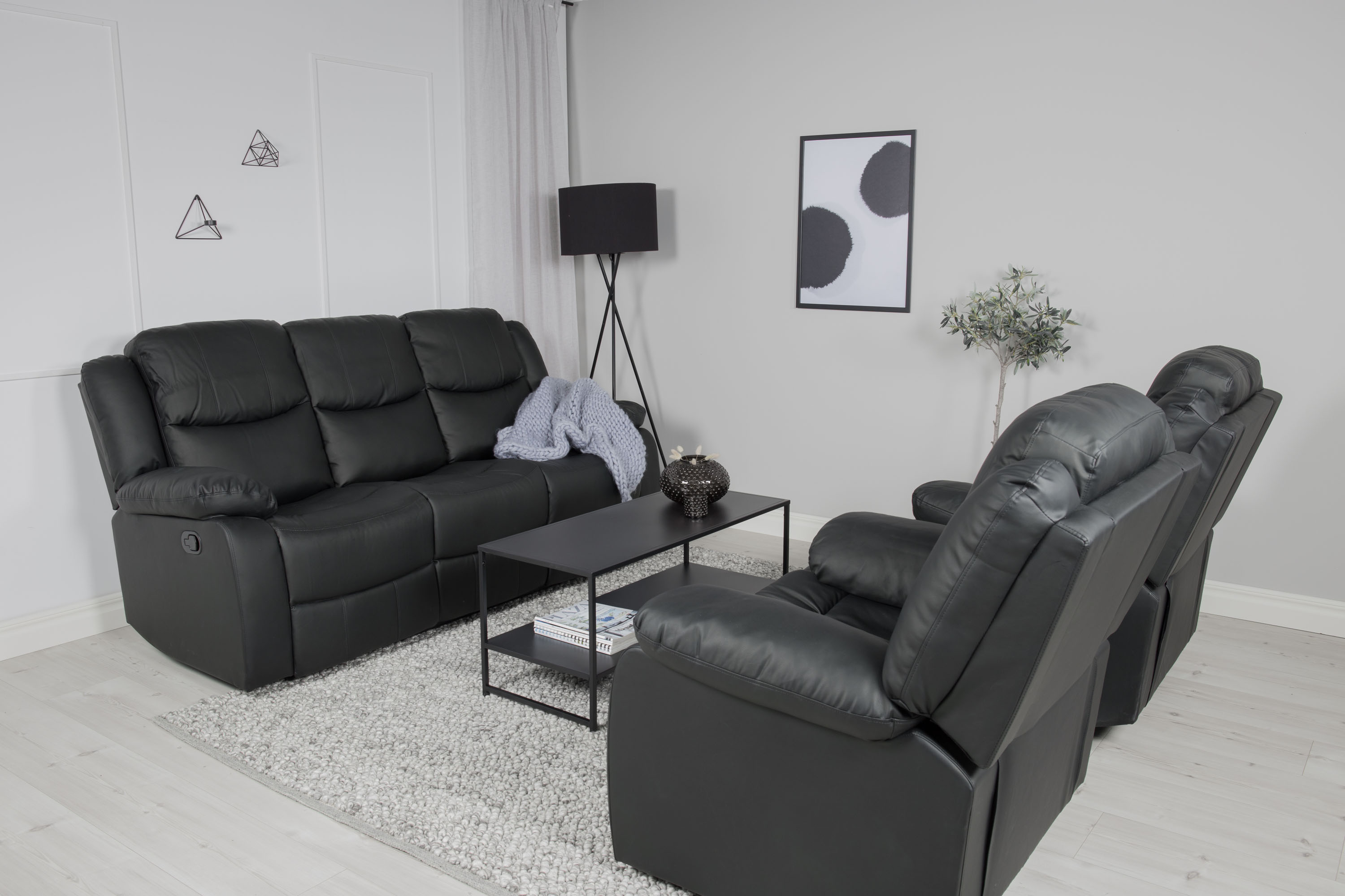 Alba 3 seter hvilestol