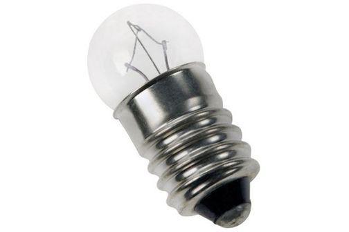 E10 3w 12v glödlampa 5-pakkaus