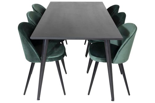 Dipp & Velvet spisegruppe